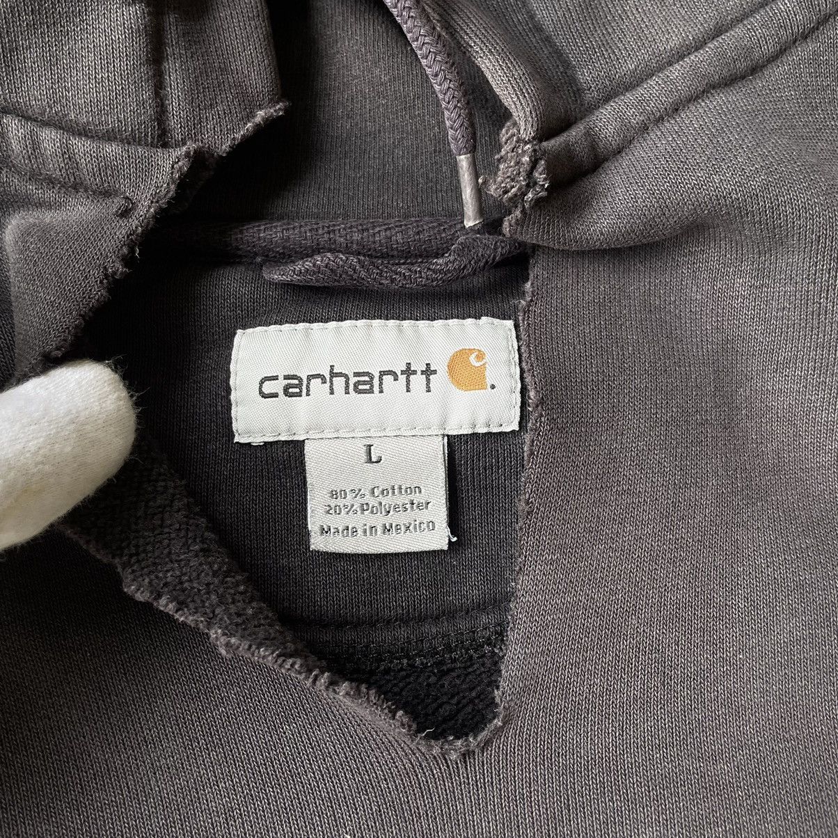 Carhartt THRASHED SUN FADED CARHARTT HOODIE OVERSIZED L Size US L / EU 52-54 / 3 - 7 Thumbnail