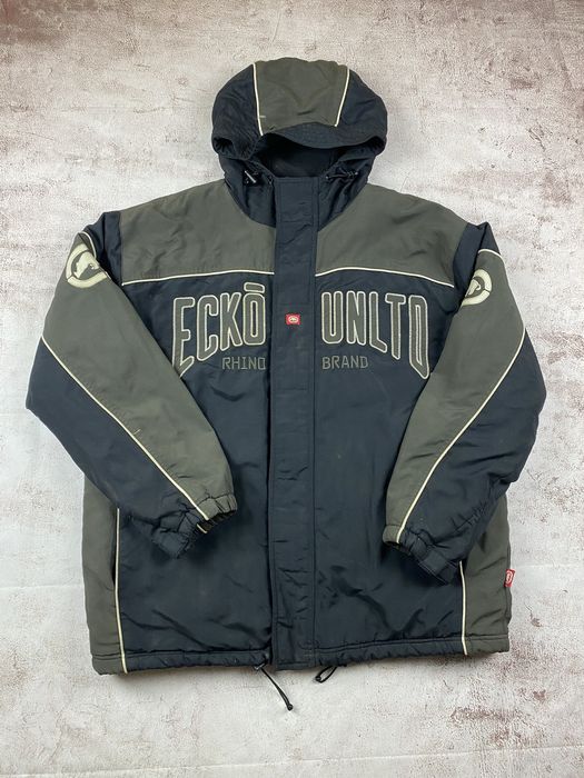 Ecko puffer cheap jacket