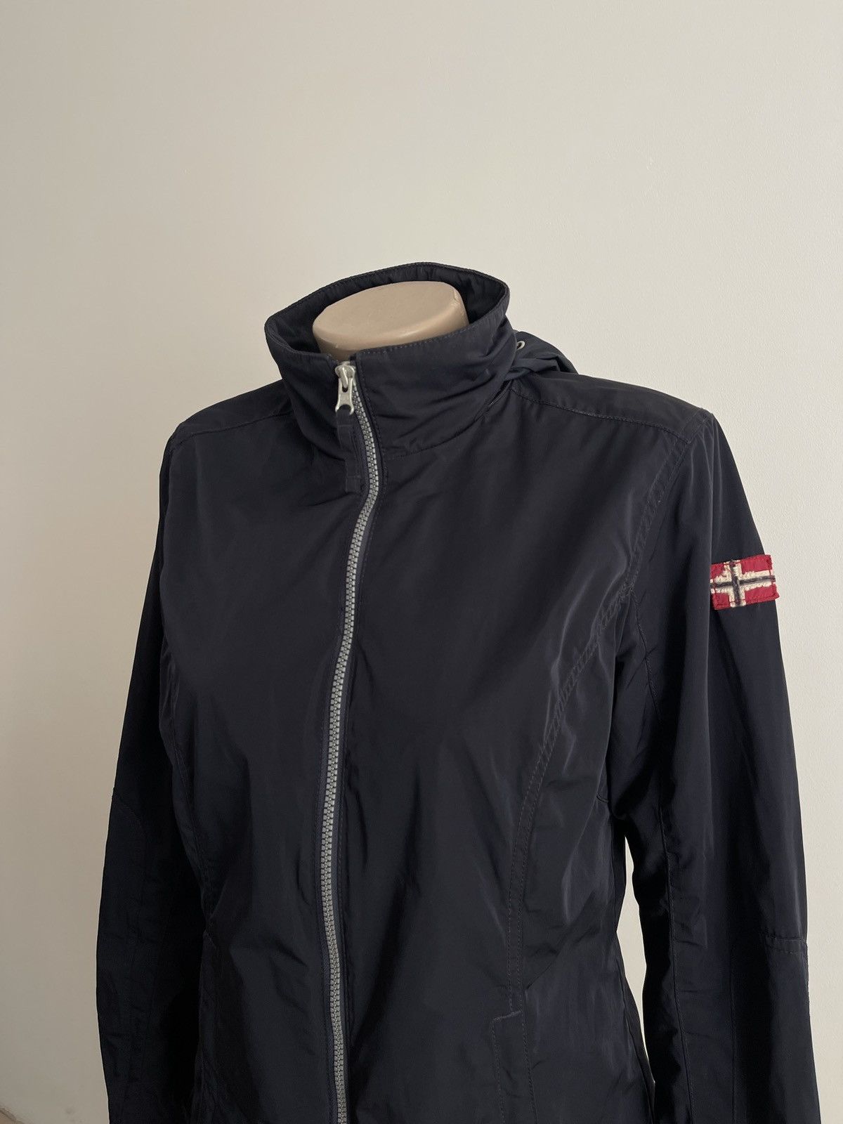 Napapijri NAPAPIJRI WINBREAKER woman jacket blue Size M / US 6-8 / IT 42-44 - 2 Thumbnail