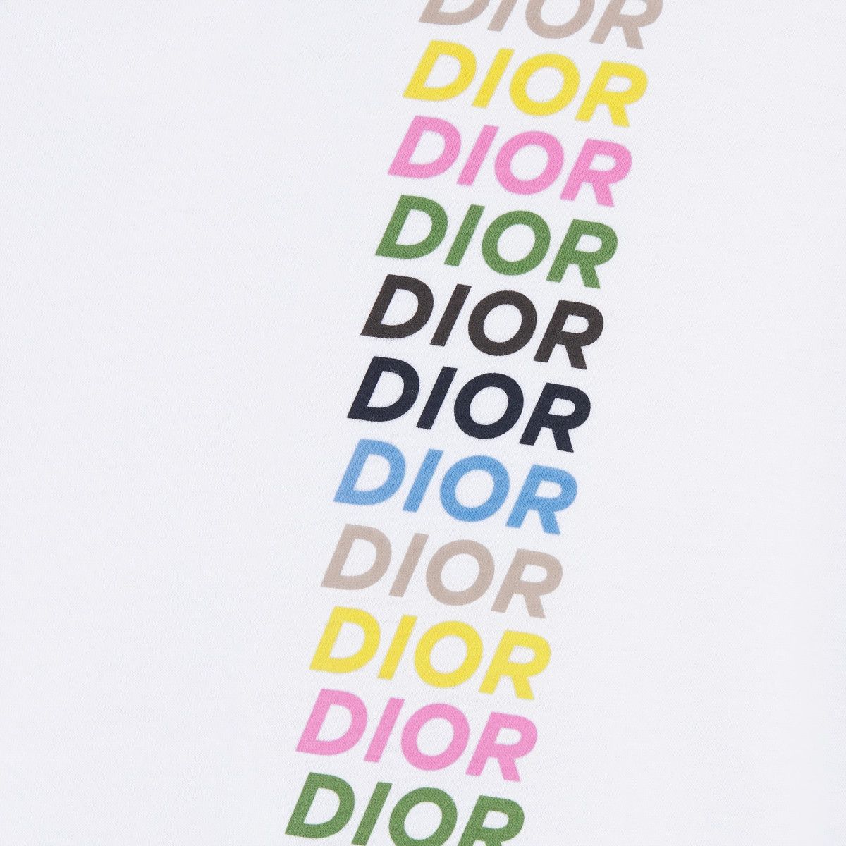 Dior o1bcso1str0225 Relaxed-Fit Long-Sleeved T-Shirt in White Size US M / EU 48-50 / 2 - 3 Thumbnail