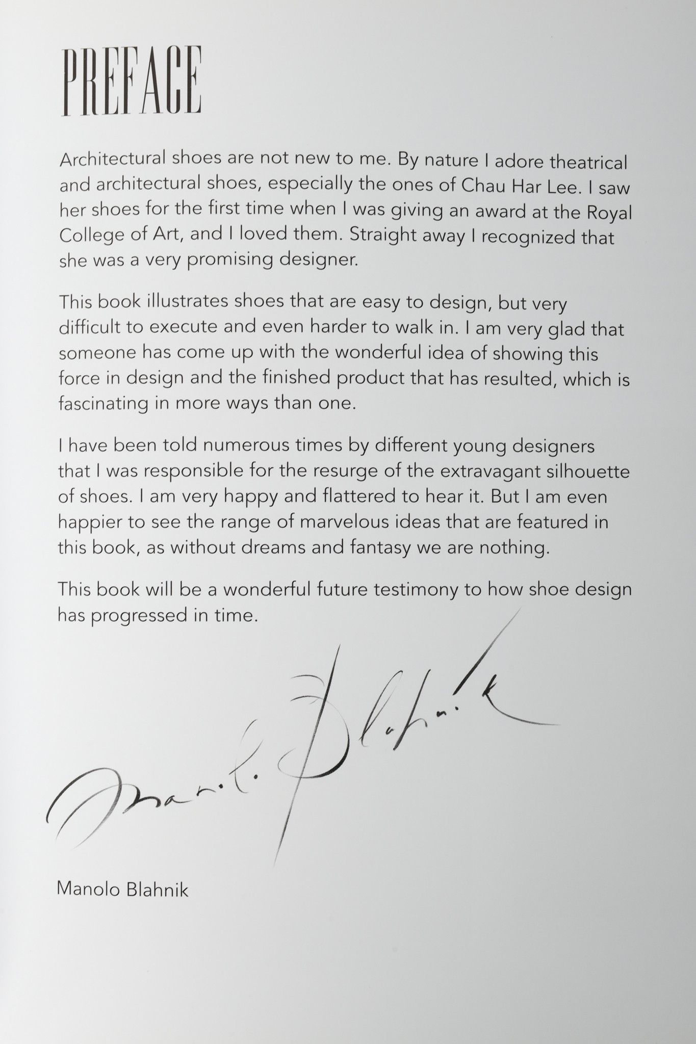 Manolo Blahnik Shoegasm Manolo Blahnik Preface Hardcover Book Size ONE SIZE - 5 Thumbnail