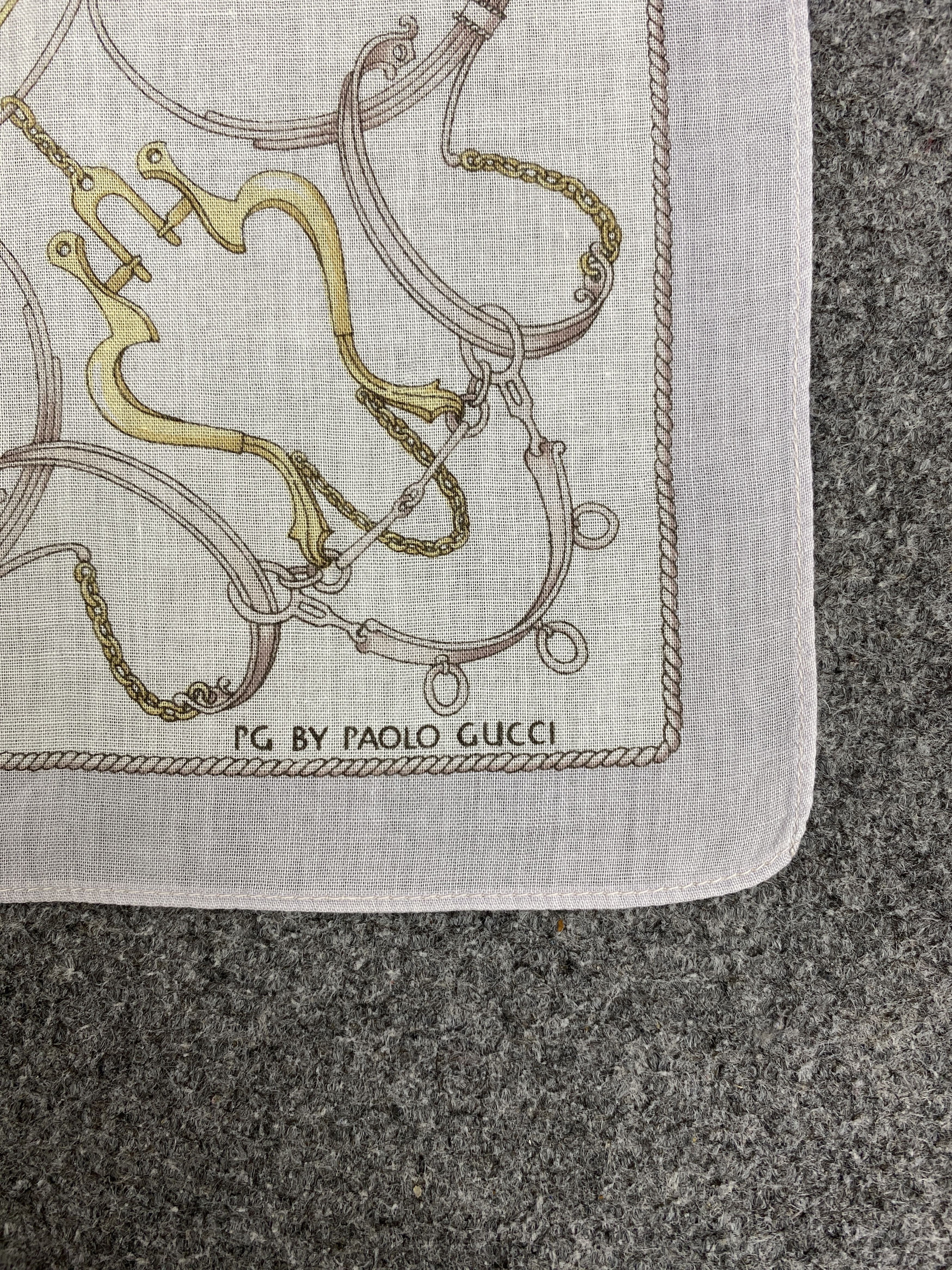 Paolo Gucci Paolo Gucci Handkerchief / Bandana / Neckerchief HKC0472 Size ONE SIZE - 5 Thumbnail