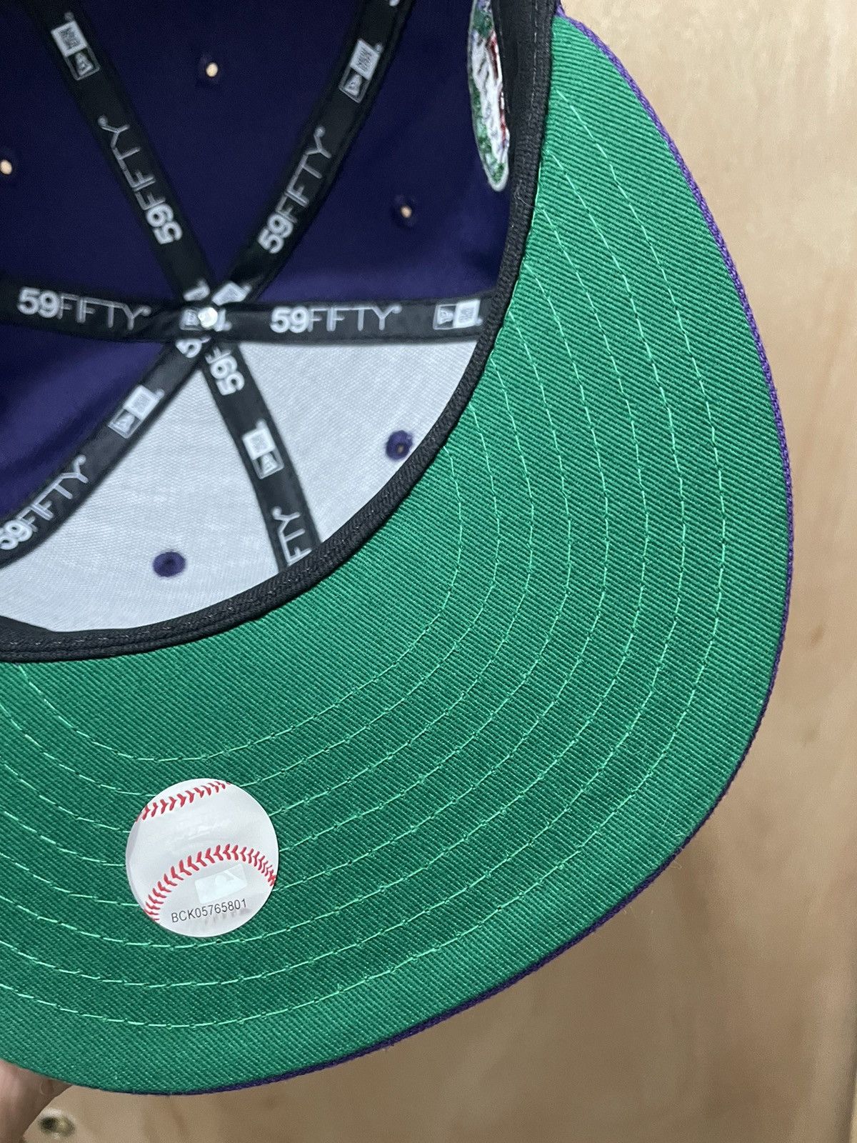 New Era Myfitteds ams collab New York Mets 50th anniversary 7 1/2 Size ONE SIZE - 6 Thumbnail