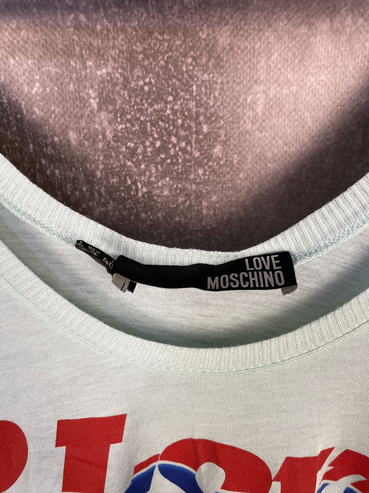 Moschino × Vintage Moschino Vintage Y2k Cotton Tank Top Sleeveless Tee Shirt Size S / US 4 / IT 40 - 4 Thumbnail