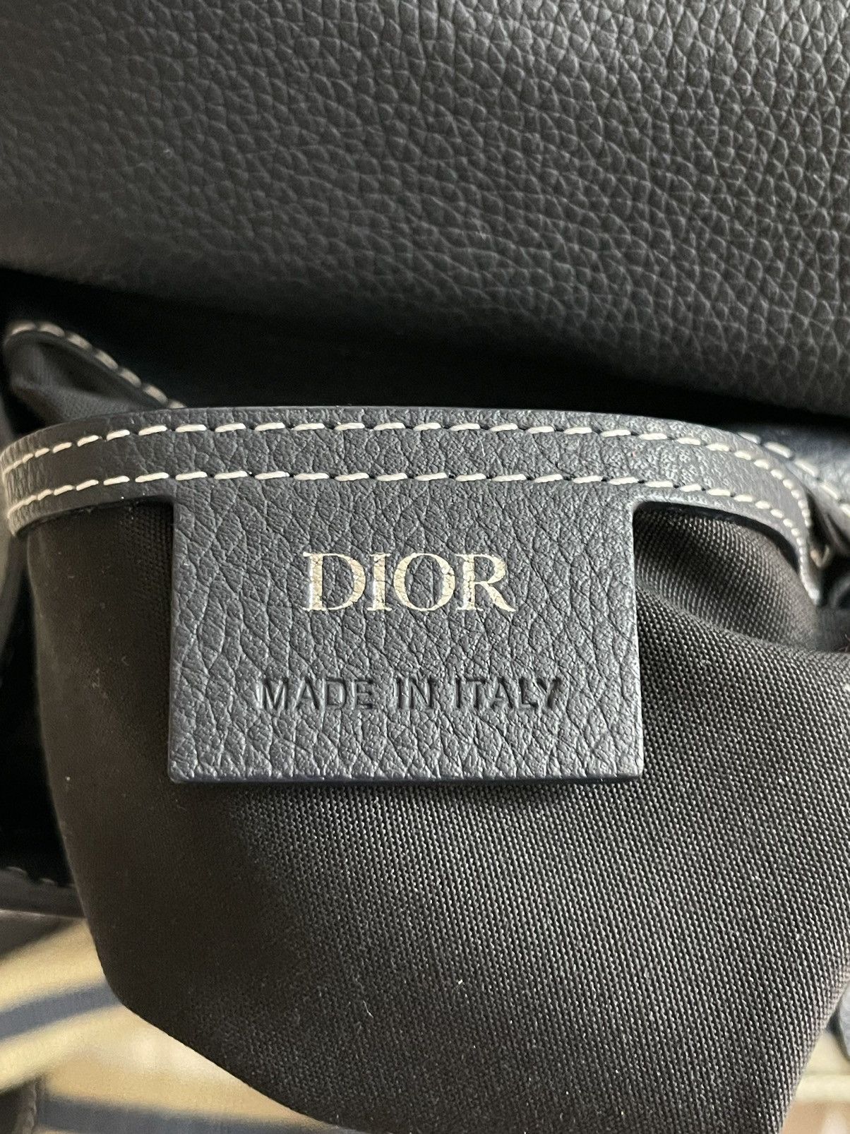 Dior Dior Gallop Backpack Dark Blue Size ONE SIZE - 13 Thumbnail
