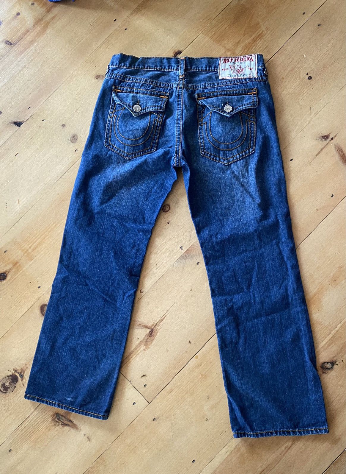 Pelle Pelle × True Religion × Vintage Vintage true religion jeans 40 Size US 40 / EU 56 - 4 Thumbnail