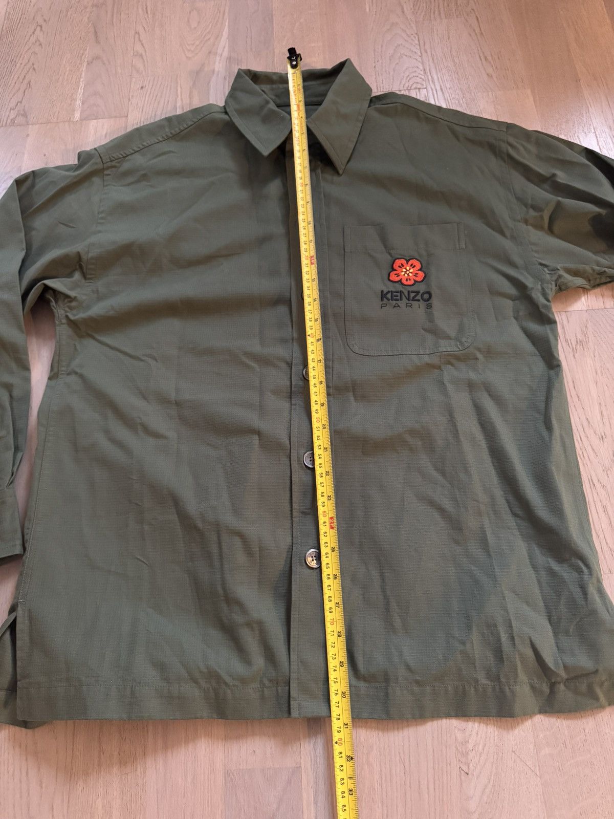 Kenzo KENZO shirt sz xs oversized See Tape MEASUREMENTS IN PHOTOS Size US XS / EU 42 / 0 - 7 Thumbnail