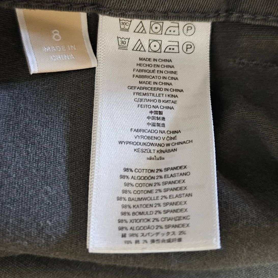 Michael Kors Michael Kors Zip Ankle Gray Pants Size 8 Size 30" / US 8 / IT 44 - 9 Thumbnail