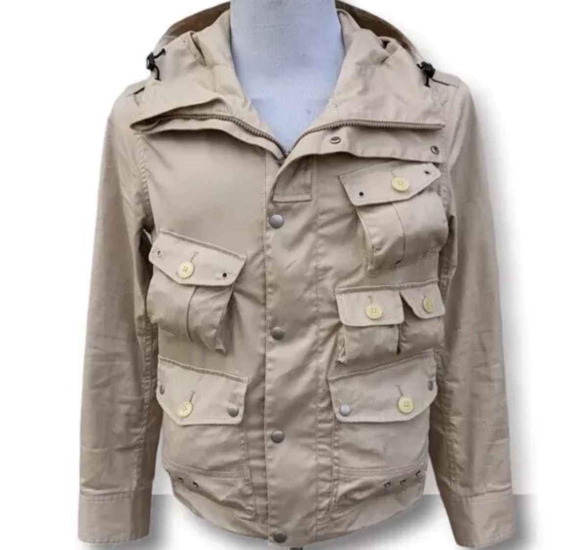 Jil Sander × Uniqlo Jil Sander x Uniqlo +J Utility Cargo Parka Men’s S Khaki 3D Size US S / EU 44-46 / 1 - 1 Thumbnail