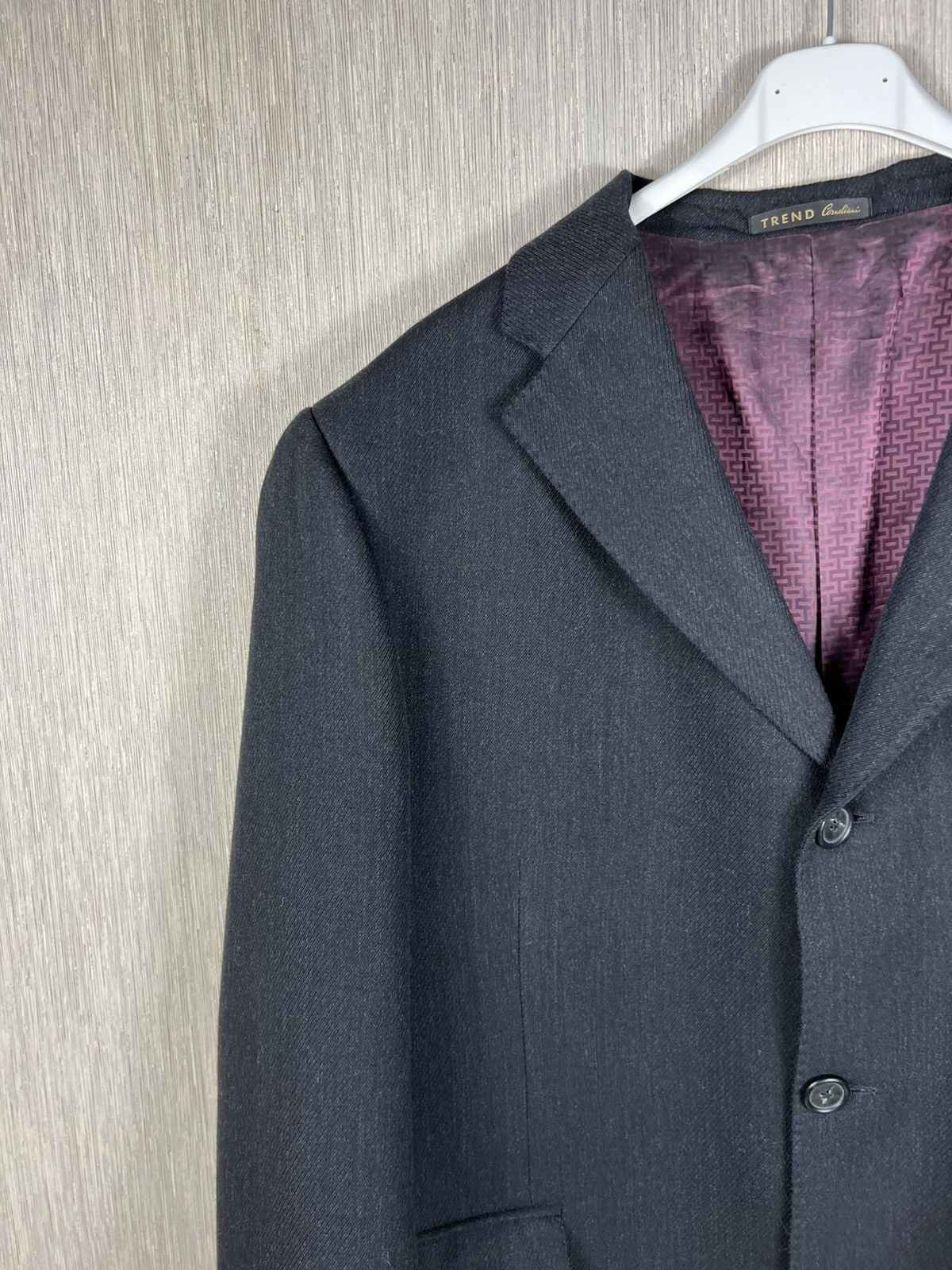 Corneliani Corneliani Trend wool long blazer coat jacket casual luxury Size US XL / EU 56 / 4 - 4 Thumbnail