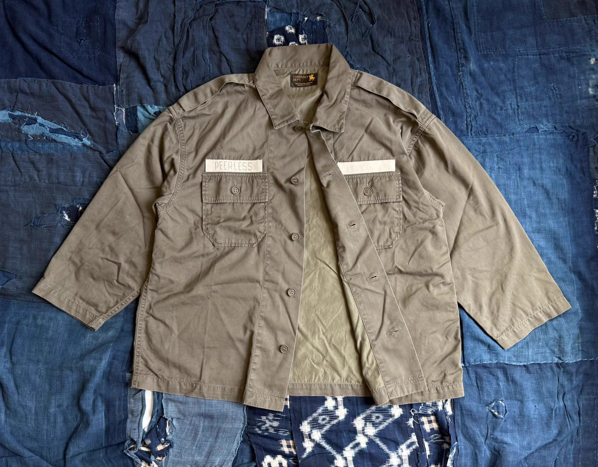 Visvim VISVIM 24SS Canaan L/S Shirt Olive Size 2 Size US M / EU 48-50 / 2 - 2 Thumbnail