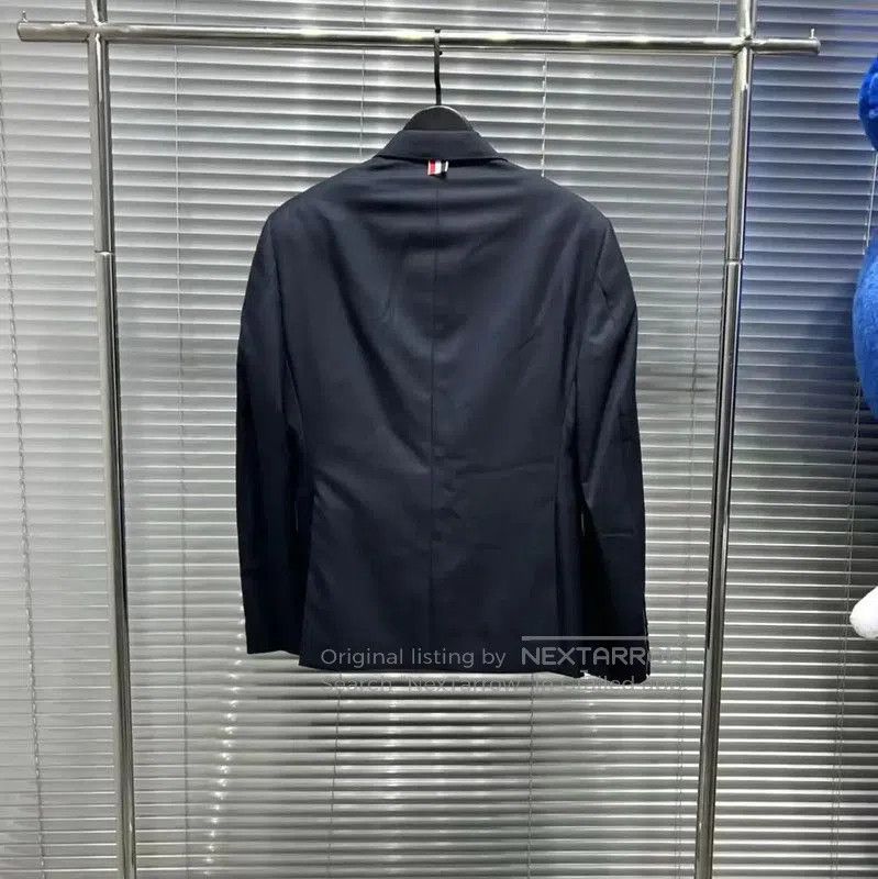 Thom Browne Thom Browne Wool Blend Black Long Sleeve Jacket . Size US M / EU 48-50 / 2 - 2 Thumbnail