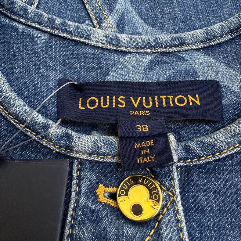 Louis Vuitton Louis Vuitton Double monogram beard denim jacket Size XS / US 0-2 / IT 36-38 - 6 Thumbnail