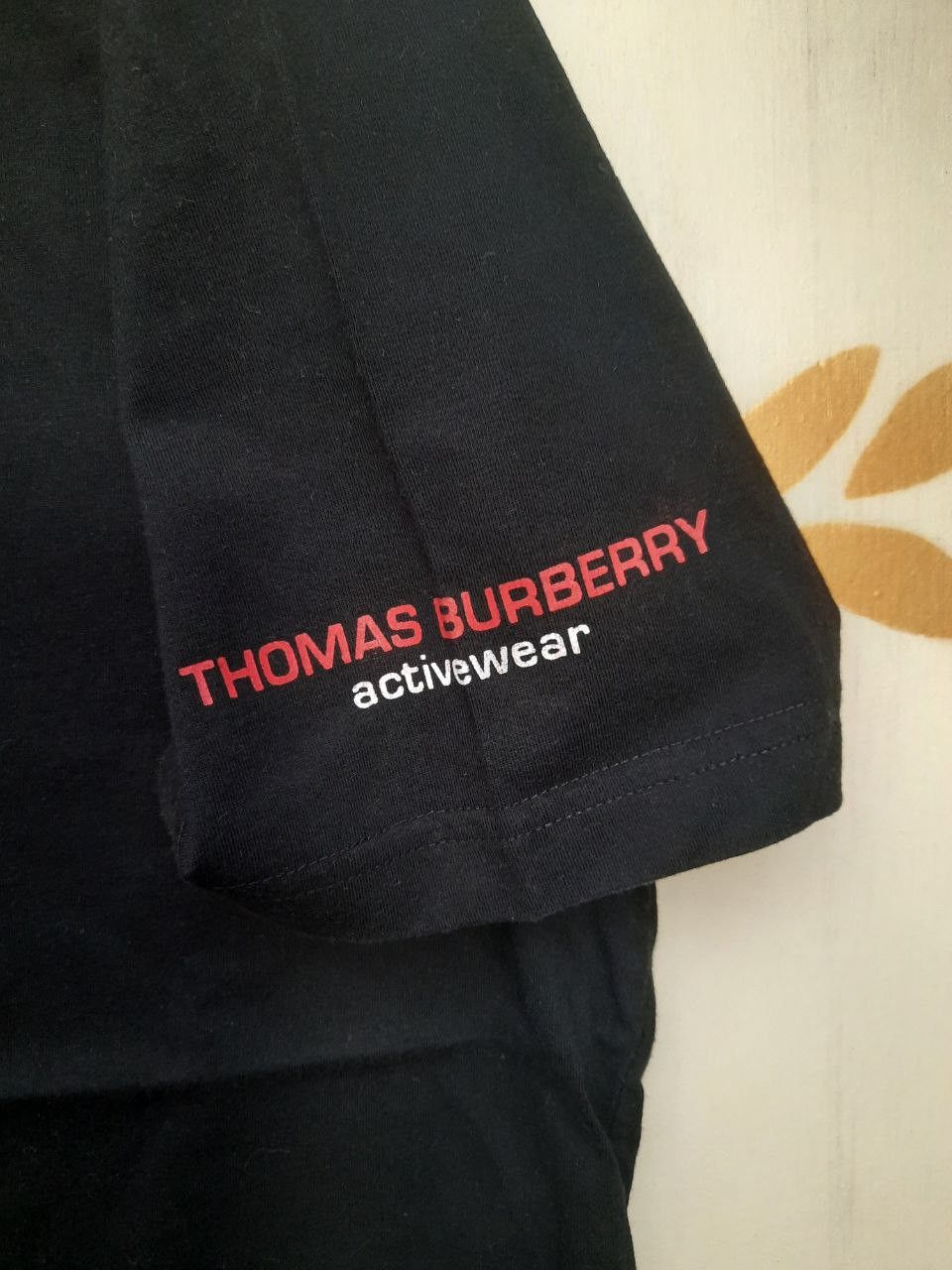 Burberry × Vintage Thomas Burberry Activewear T-Shirt Vintage Size US M / EU 48-50 / 2 - 2 Thumbnail