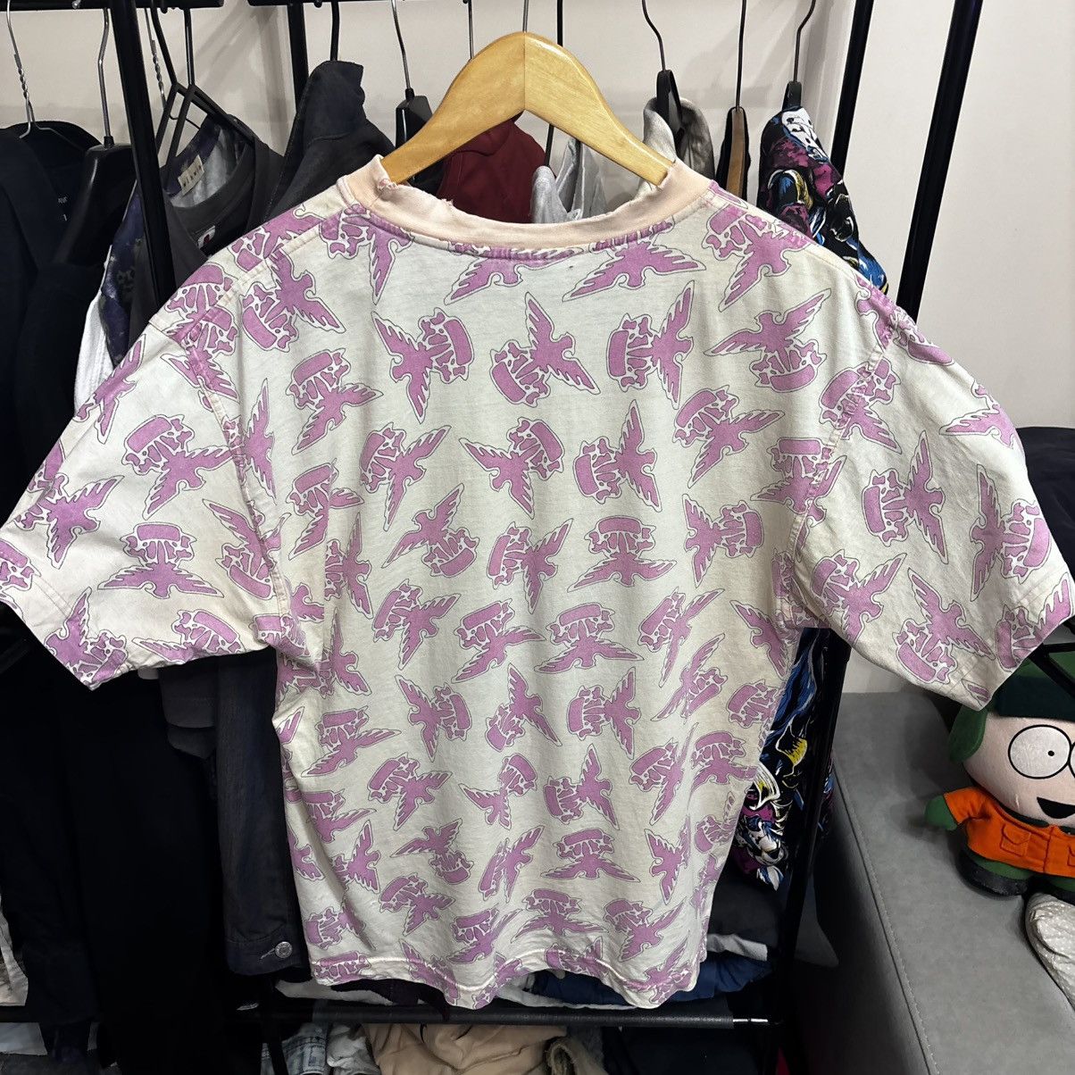 Vintage Vintage 80’s Faded and Distressed T-Shirt ERD Grunge Punk Size US L / EU 52-54 / 3 - 2 Thumbnail