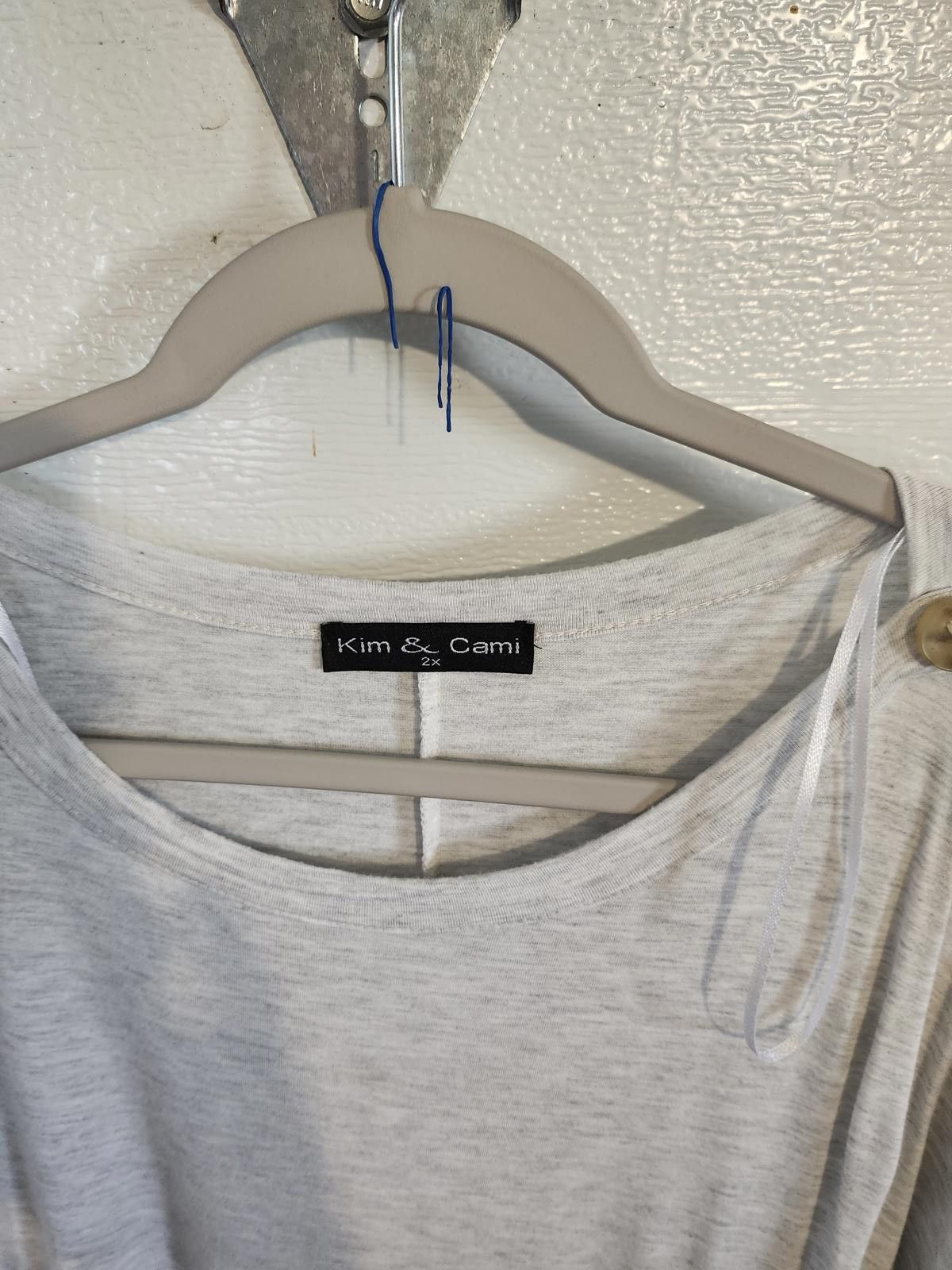 Designer Kim and Cami 2x knit top Size XXL / US 16-18 / IT 52-54 - 2 Thumbnail