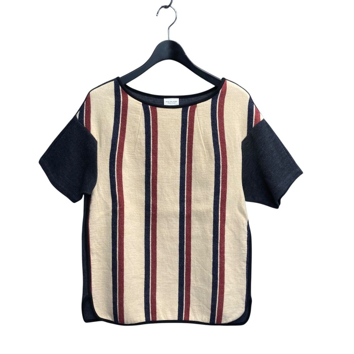 Dries Van Noten Archive Retro Knit Sweater Tee Size XS / US 0-2 / IT 36-38 - 1 Thumbnail