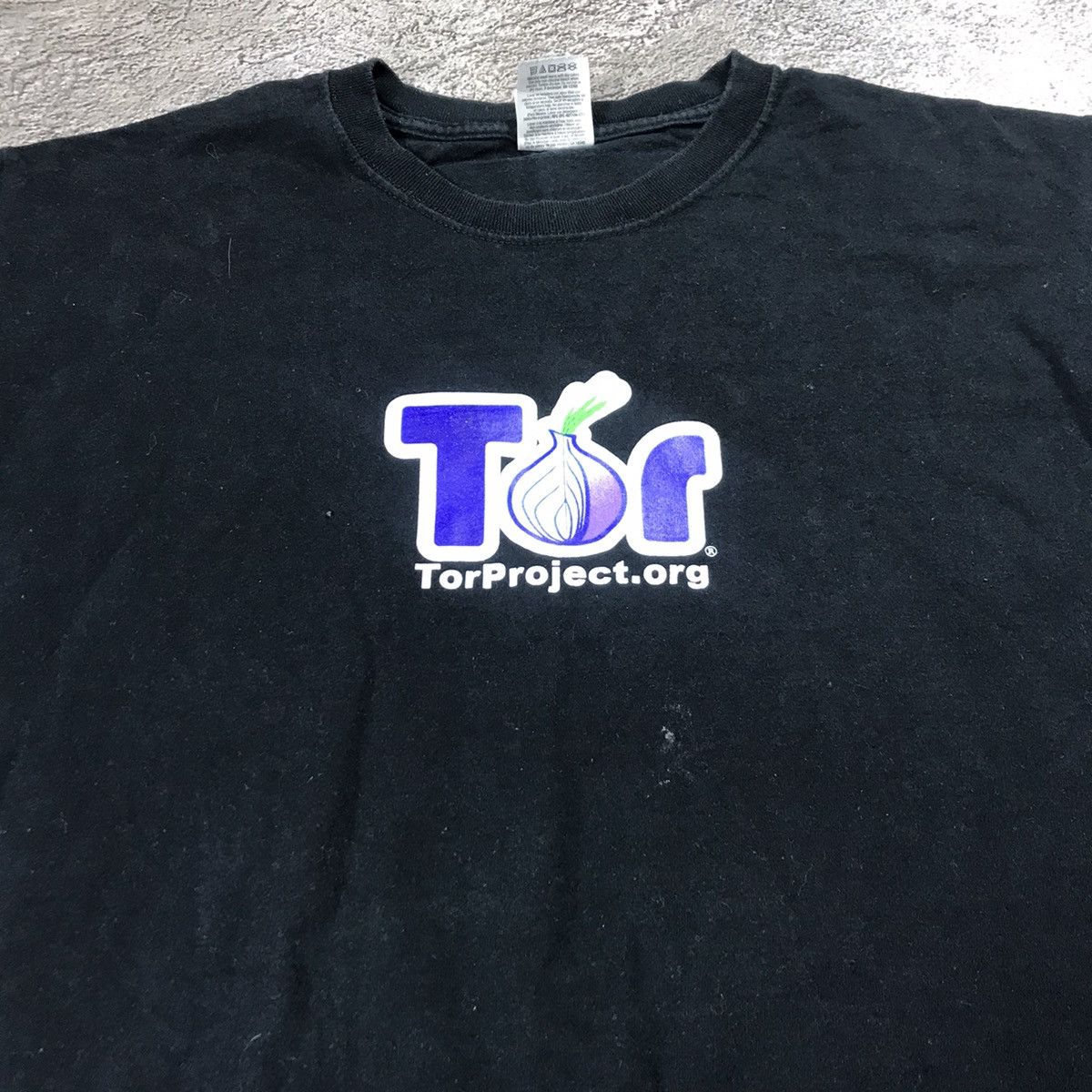Vintage Vintage Y2K Tor Project Graphic Tee Sun Faded Streetwear L Size US L / EU 52-54 / 3 - 1 Thumbnail