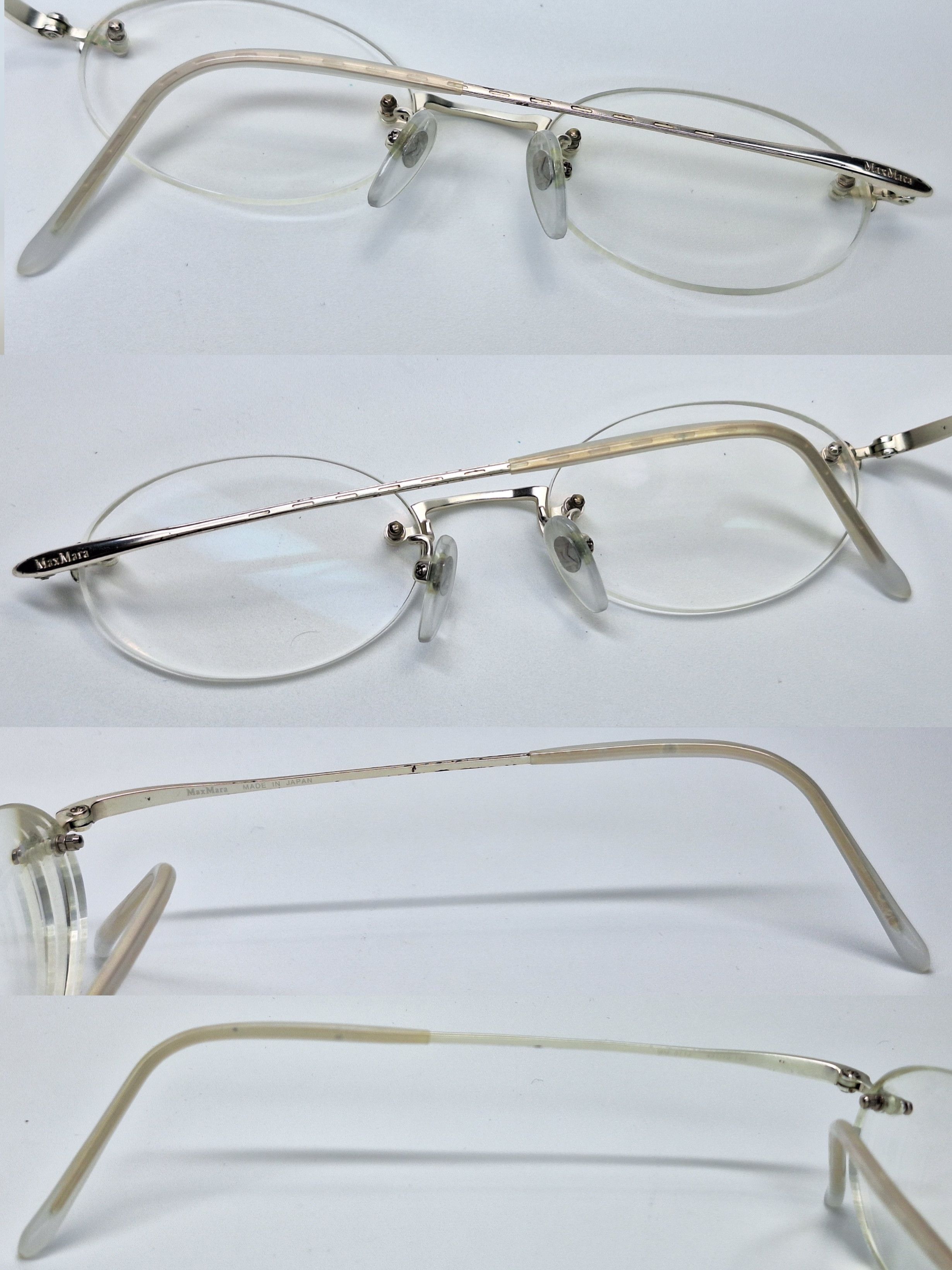 Max Mara Max Mara MM-811J Rimless Vintage Eyeglass Frame Luxury Size ONE SIZE - 5 Thumbnail