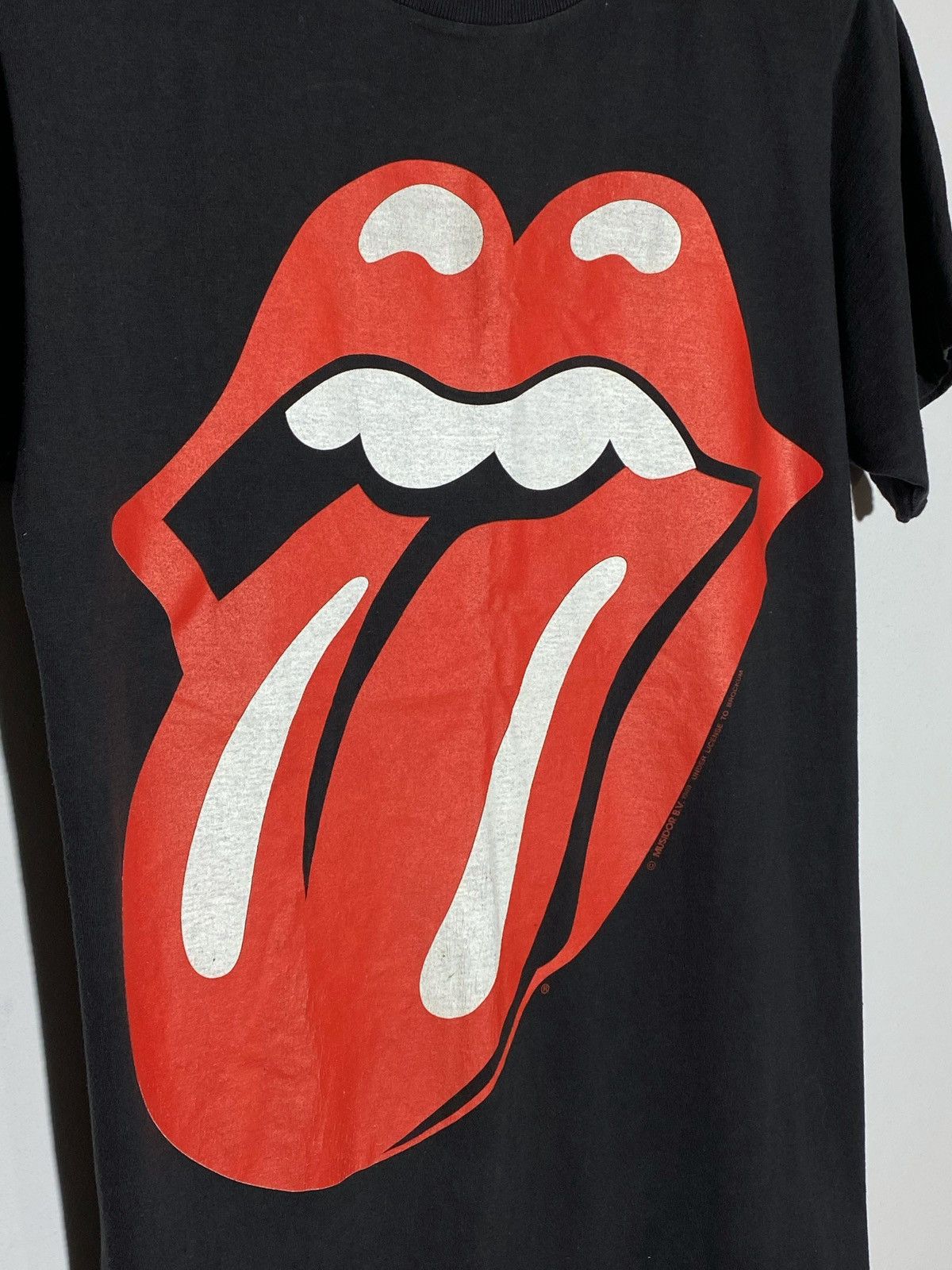 The Rolling Stones Vintage 1990 The Rolling Stones Europe Tour Brockum T-shirt Size US L / EU 52-54 / 3 - 3 Thumbnail