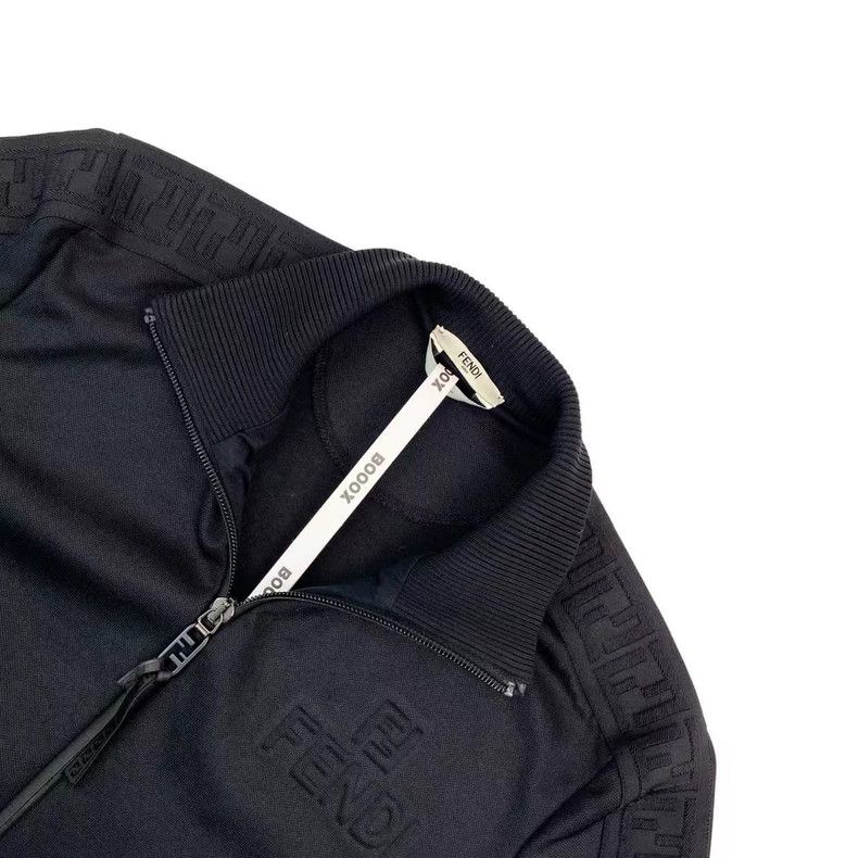 Fendi Fendi Black string logo set Size 42R - 3 Thumbnail