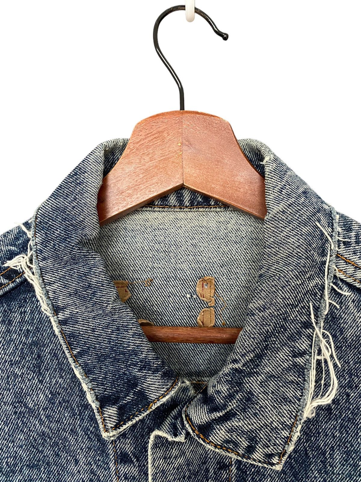 Levi's × Vintage Vintage Brand Levis Acid Wash Trucker Denim Jacket 1990s Size US L / EU 52-54 / 3 - 3 Thumbnail