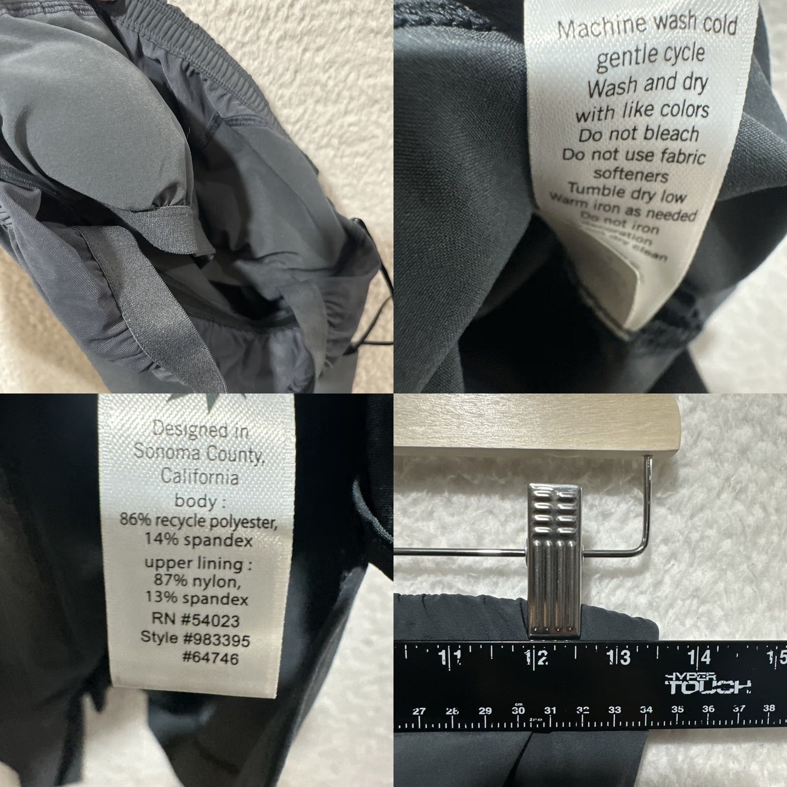 Athleta Athleta Dress Women Size 2 Strapless Black Sleeveless Pockets Anywhere Casual Everyday Knee Length Size XS / US 0-2 / IT 36-38 - 8 Thumbnail
