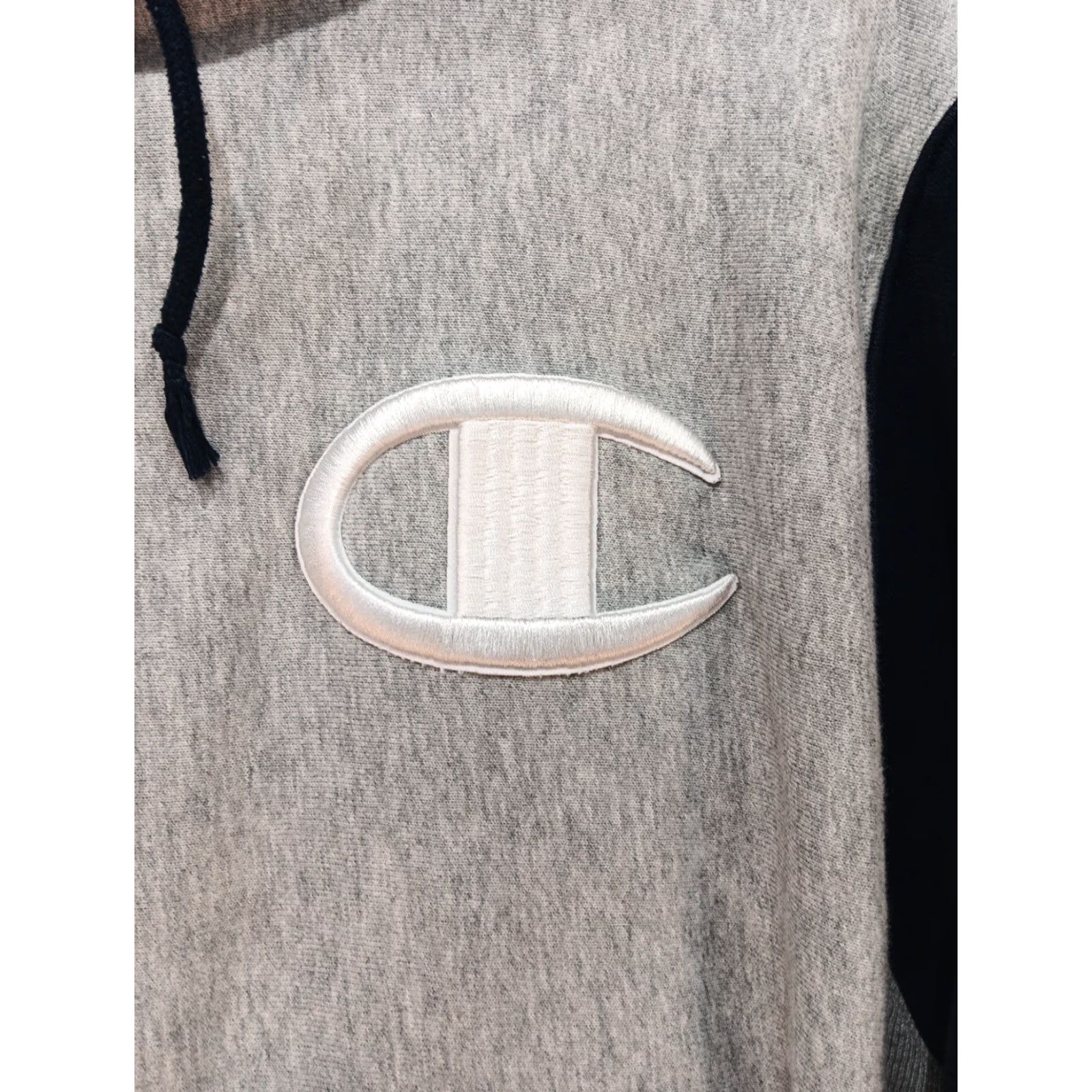 Champion Champion Hooded Sweatshirt Mens S Color Block Pullover Logo Embroidered All Seasons Gift: none Size US S / EU 44-46 / 1 - 5 Thumbnail