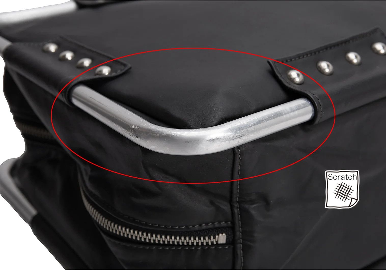 Jean Paul Gaultier Metal Frame Briefcase in Black Size ONE SIZE - 7 Thumbnail