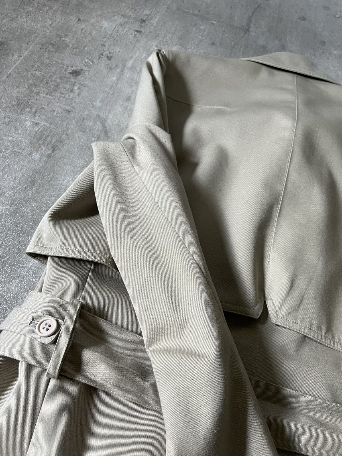 Dior Dior Homme S/S 08 coat beige belted rare Size US M / EU 48-50 / 2 - 18 Thumbnail