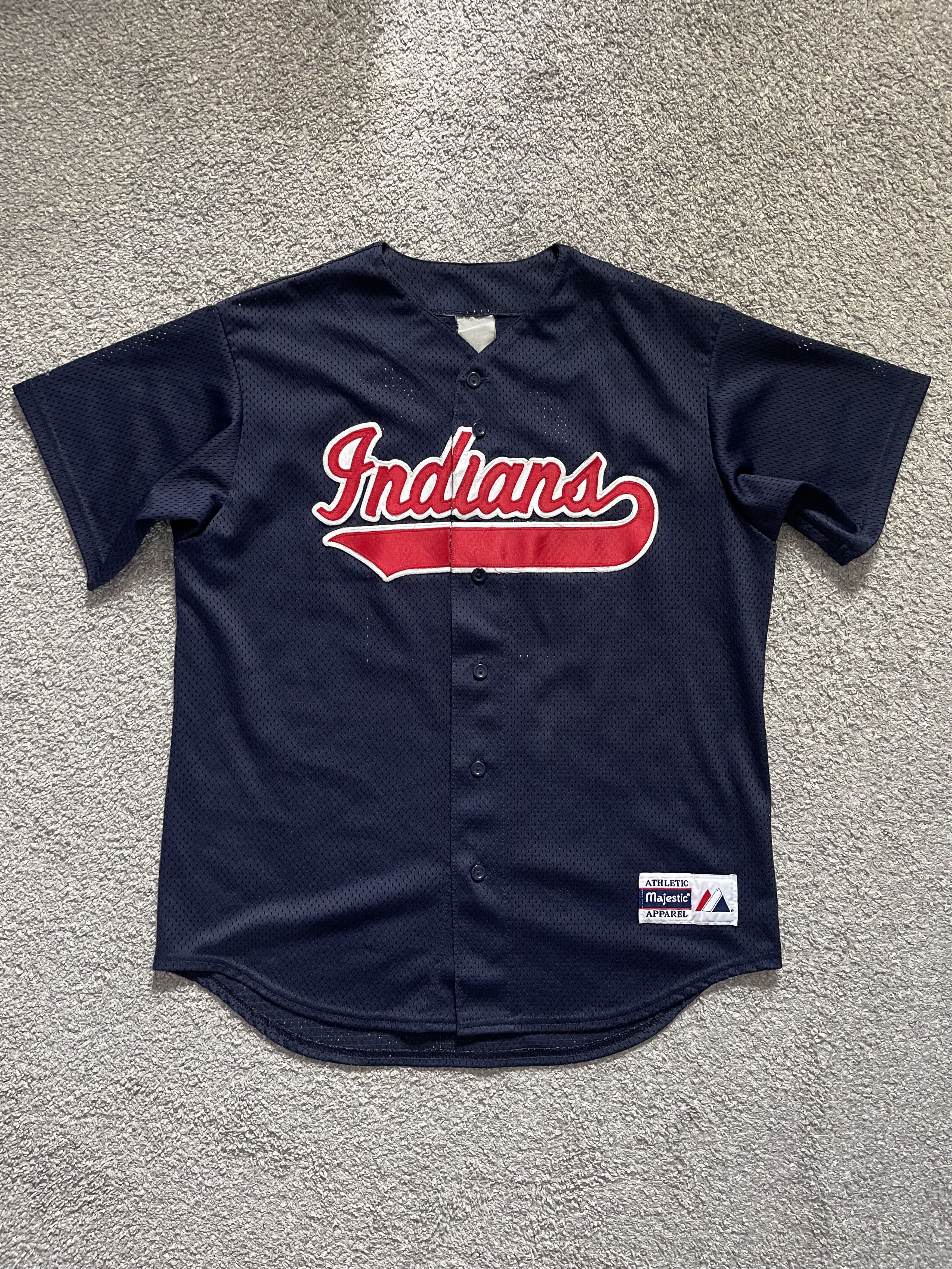 Majestic Cleveland Indians Majestic Jersey (L) Size US L / EU 52-54 / 3 - 1 Thumbnail
