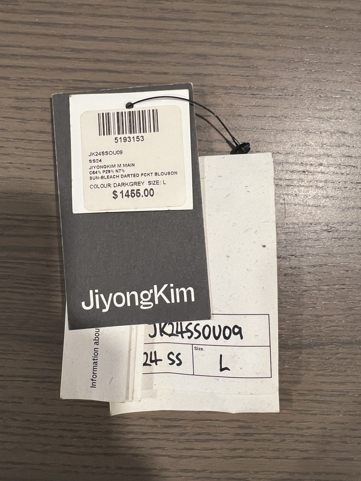 JiyongKim Jiyong Kim Blouson Jacket Size US L / EU 52-54 / 3 - 10 Thumbnail