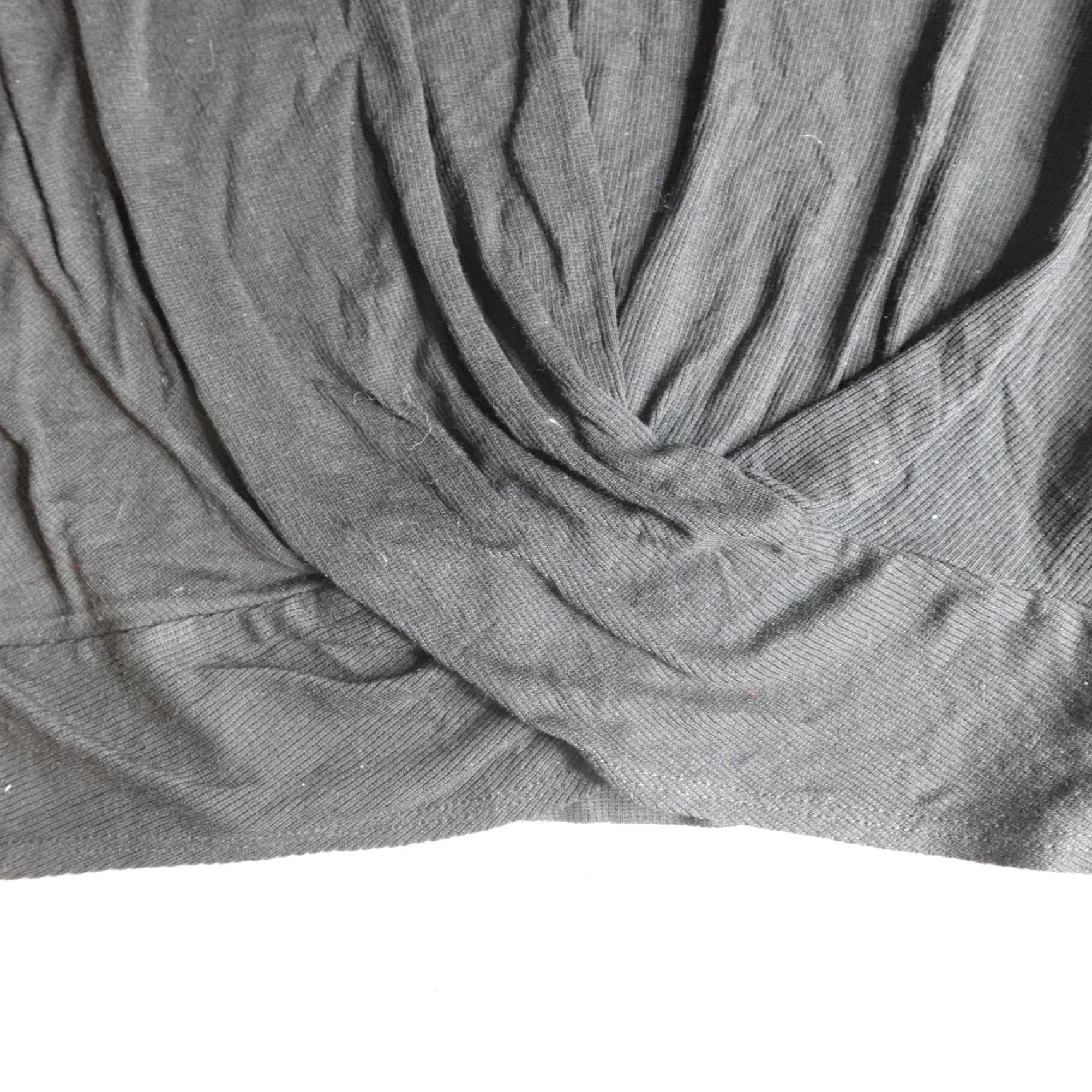 Marine Layer Marine Layer Womens Shirt Medium Black Crew Neck T-Shirt Short Sleeve Basic Knit Modal Spandex Casual Regular Black - Marketed Girls? Size M / US 6-8 / IT 42-44 - 6 Thumbnail