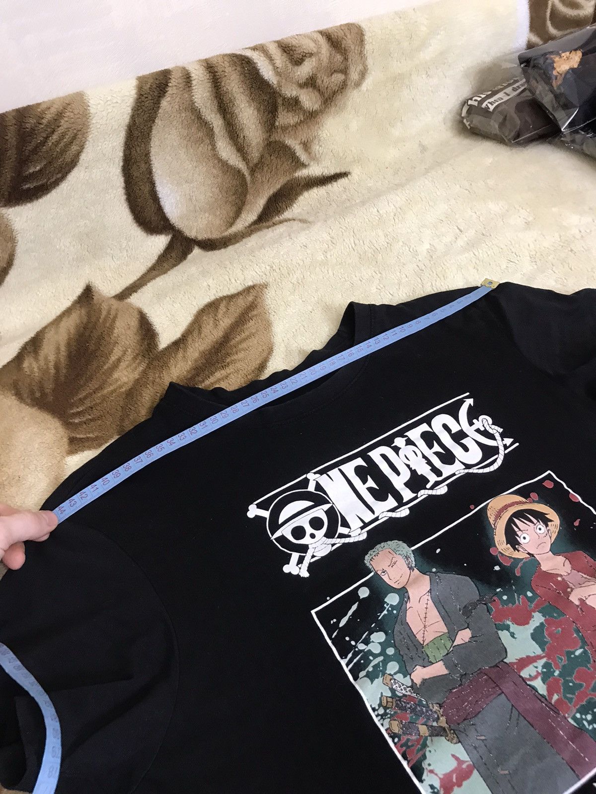 Anime 🔥 Anime One Piece Rare Japan Movie Y2K Graphic Streetwear Size US M / EU 48-50 / 2 - 7 Thumbnail