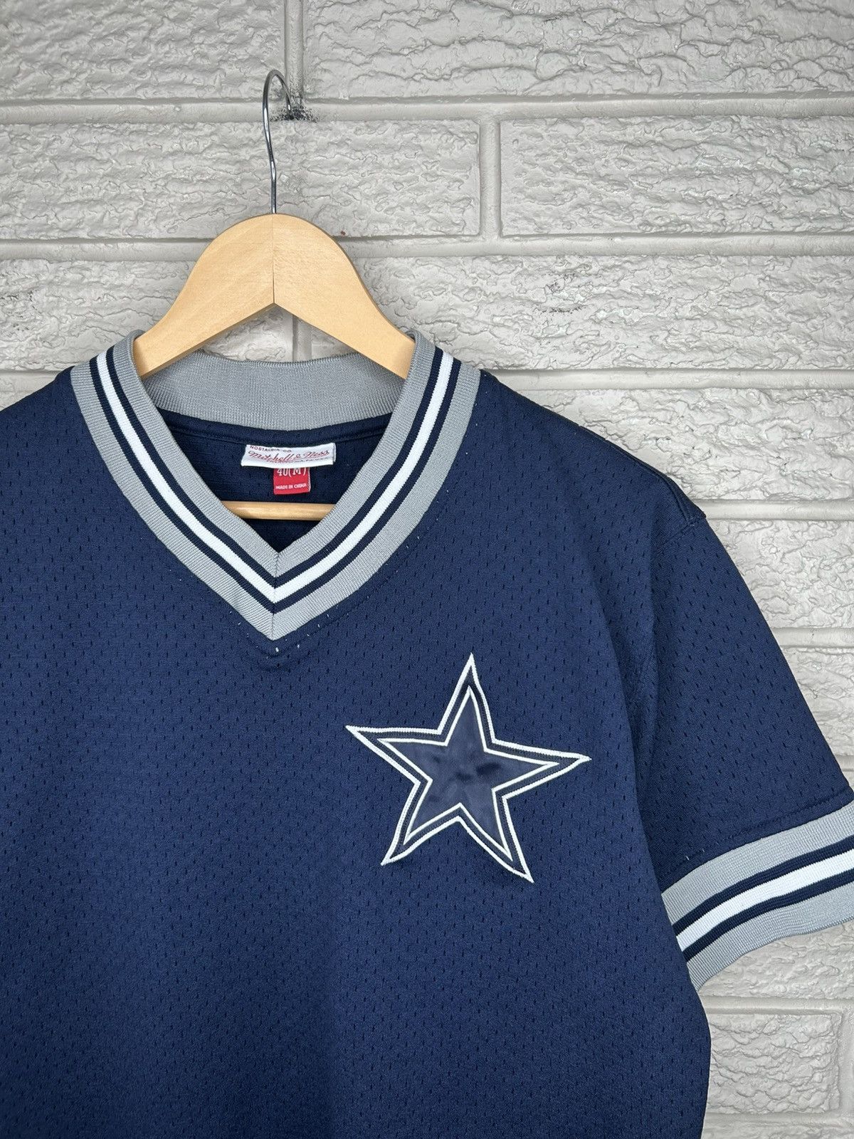Mitchell & Ness Mitchell & Ness Dallas Cowboys Pullover Jersey Size US M / EU 48-50 / 2 - 2 Thumbnail