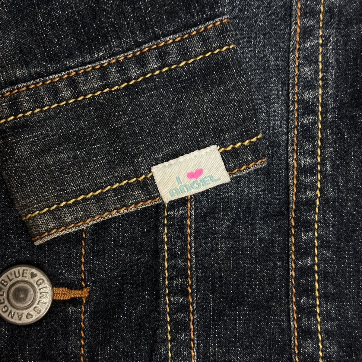 Angel Blue × Japanese Brand Angel Blue Embroidered, Printed and Patched Denim Jacket Size US M / EU 48-50 / 2 - 8 Thumbnail