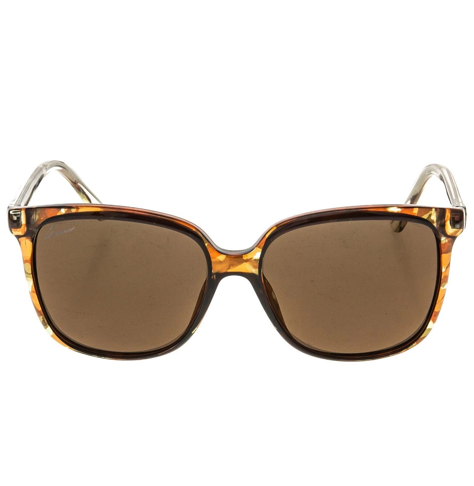 Gucci GUCCI GG3696S 3696 Crystal Brown Havana Mirrored Sunglasses Size ONE SIZE - 9 Thumbnail