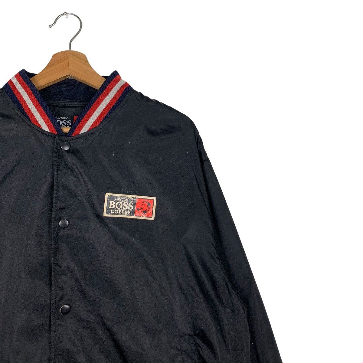 Japanese Brand SUNTORY BOSS COFFEE Coach Jacket #0283-C13 Size US L / EU 52-54 / 3 - 6 Thumbnail