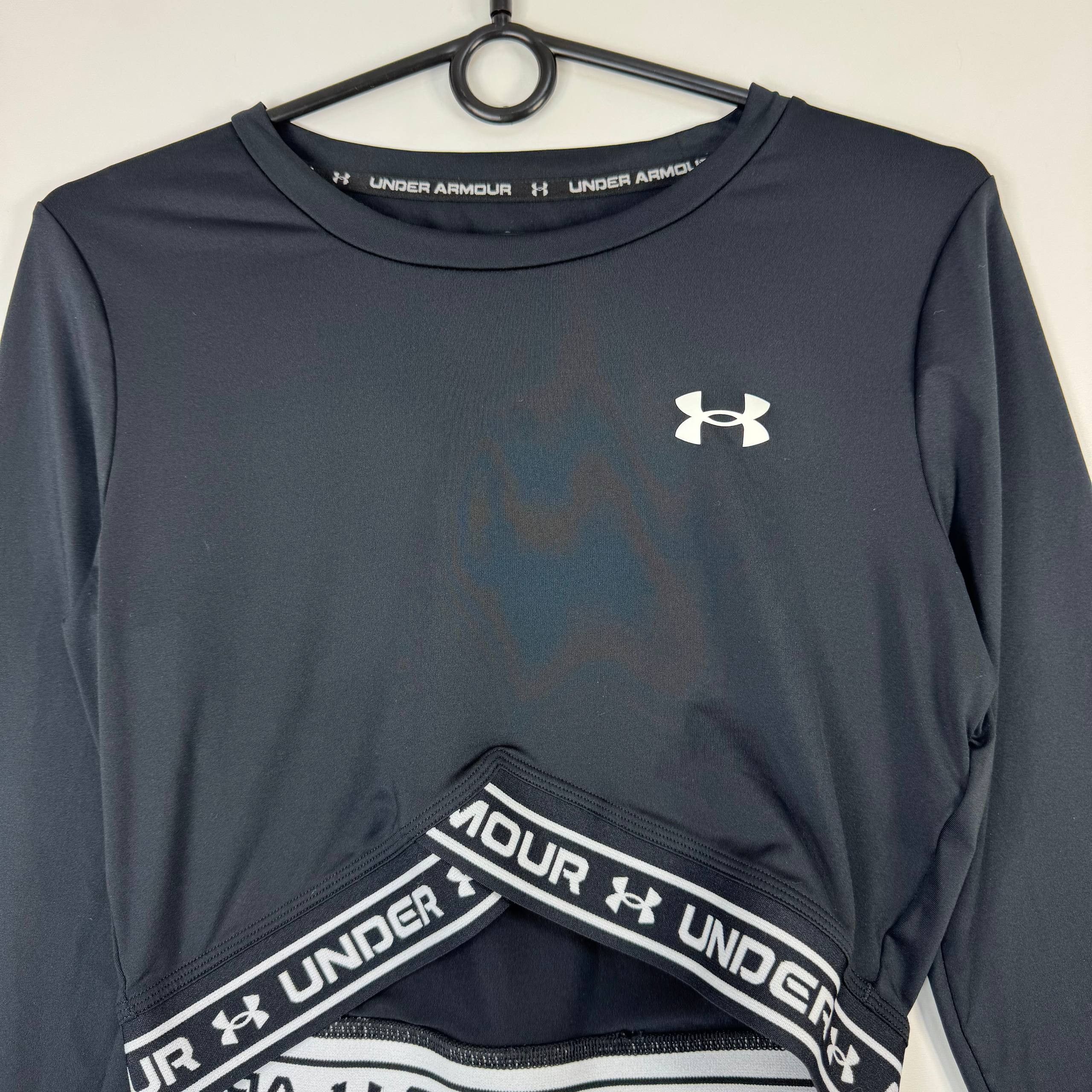 Under Armour Under Armour HeatGear Crop Top Compression Womens Size M Size M / US 6-8 / IT 42-44 - 2 Thumbnail