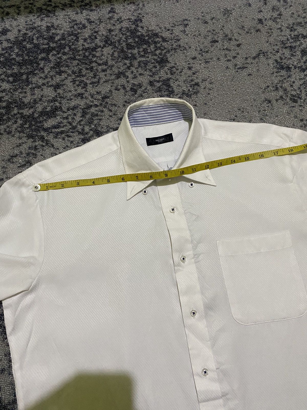 Japanese Brand Y’Sacsny white basic shirt Size US L / EU 52-54 / 3 - 10 Thumbnail