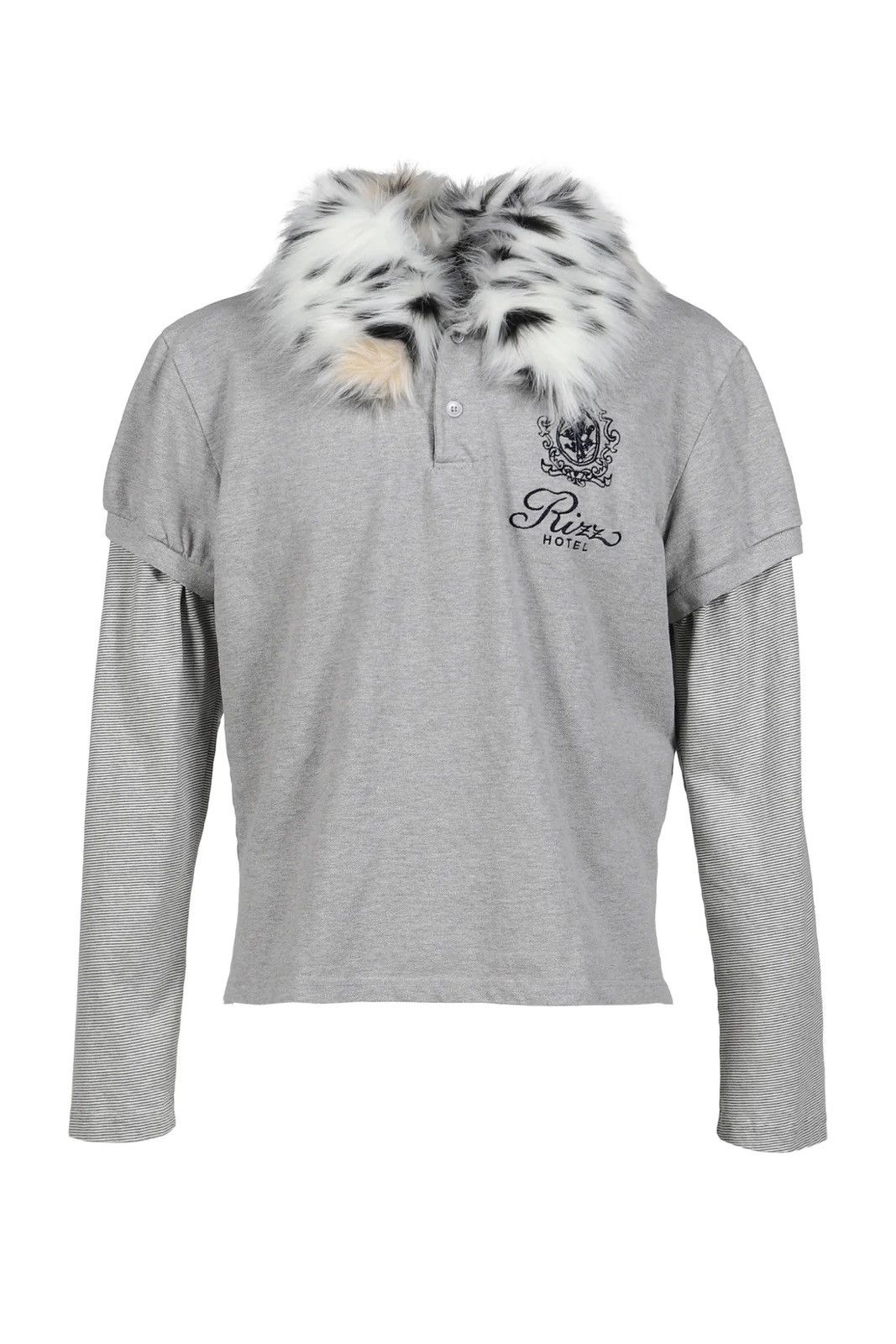 PROJECT G/R Protocol Index FUR COLLAR LAYERED POLO PROJECT GR size 2 Size US M / EU 48-50 / 2 - 1 Thumbnail