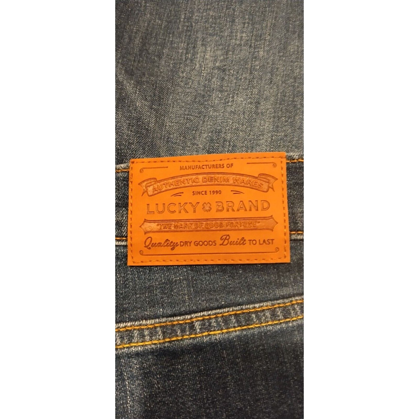 Lucky Brand Lucky Brand Jeans Mens 38x30 Relaxed Straight Leg Button Fly Size US 38 / EU 54 - 4 Thumbnail