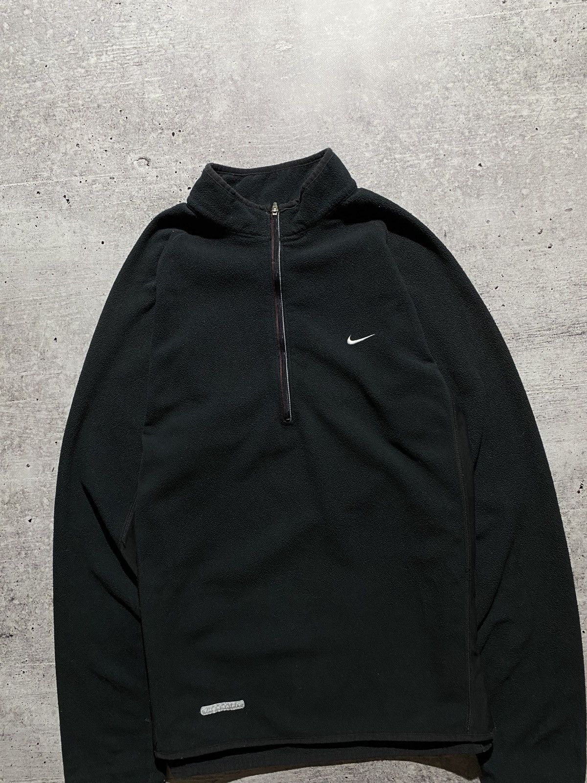 Nike × Vintage Nike vintage black fleece Size US L / EU 52-54 / 3 - 5 Thumbnail