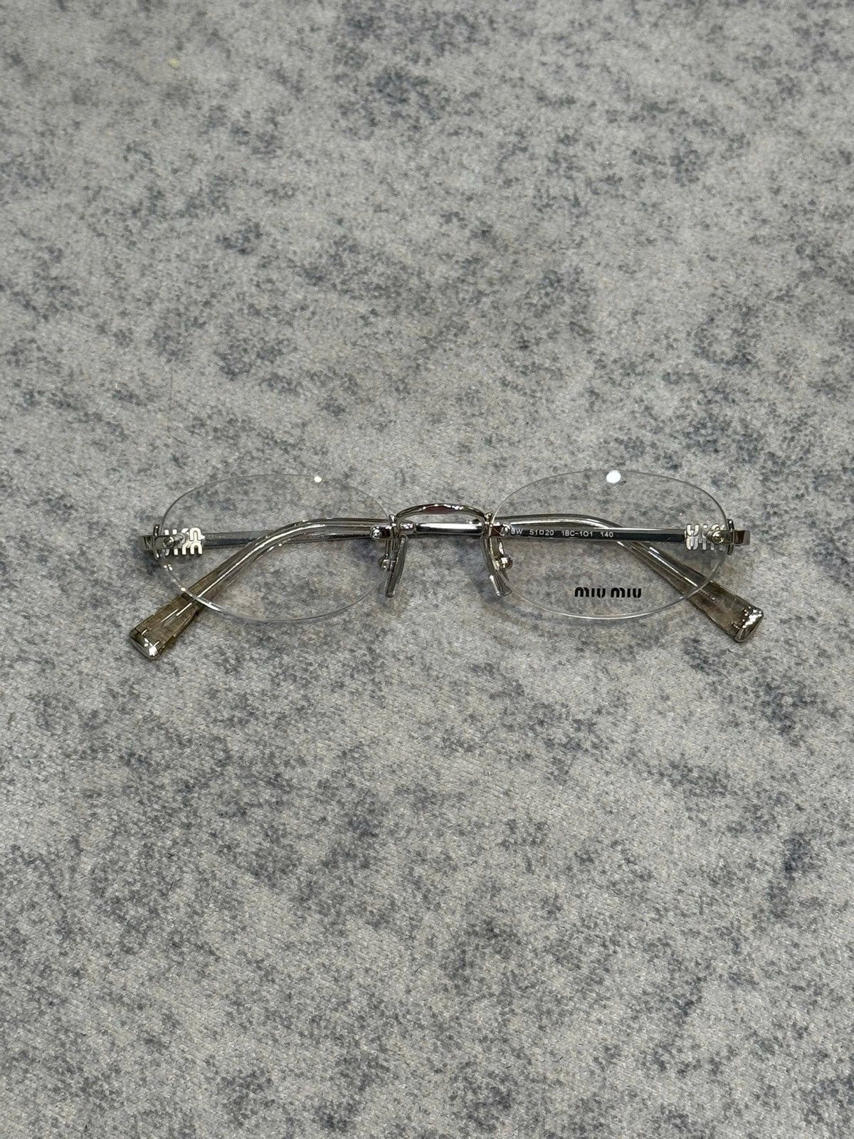 Miu Miu MIU MIU MU 53WV 1BC1O1 Sunglasses Size ONE SIZE - 6 Thumbnail