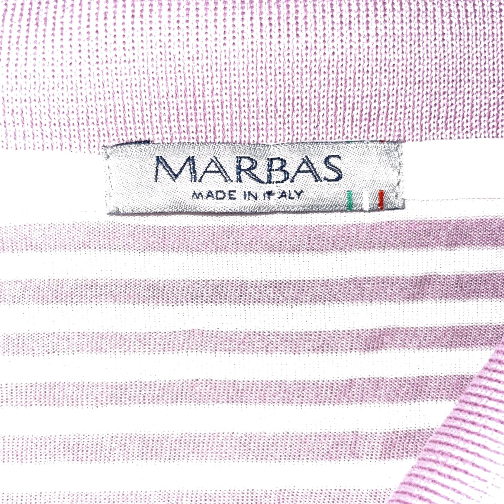 Vintage VINTAGE Marbas Pink Striped Polo Italy Mens XL Size US XL / EU 56 / 4 - 3 Thumbnail