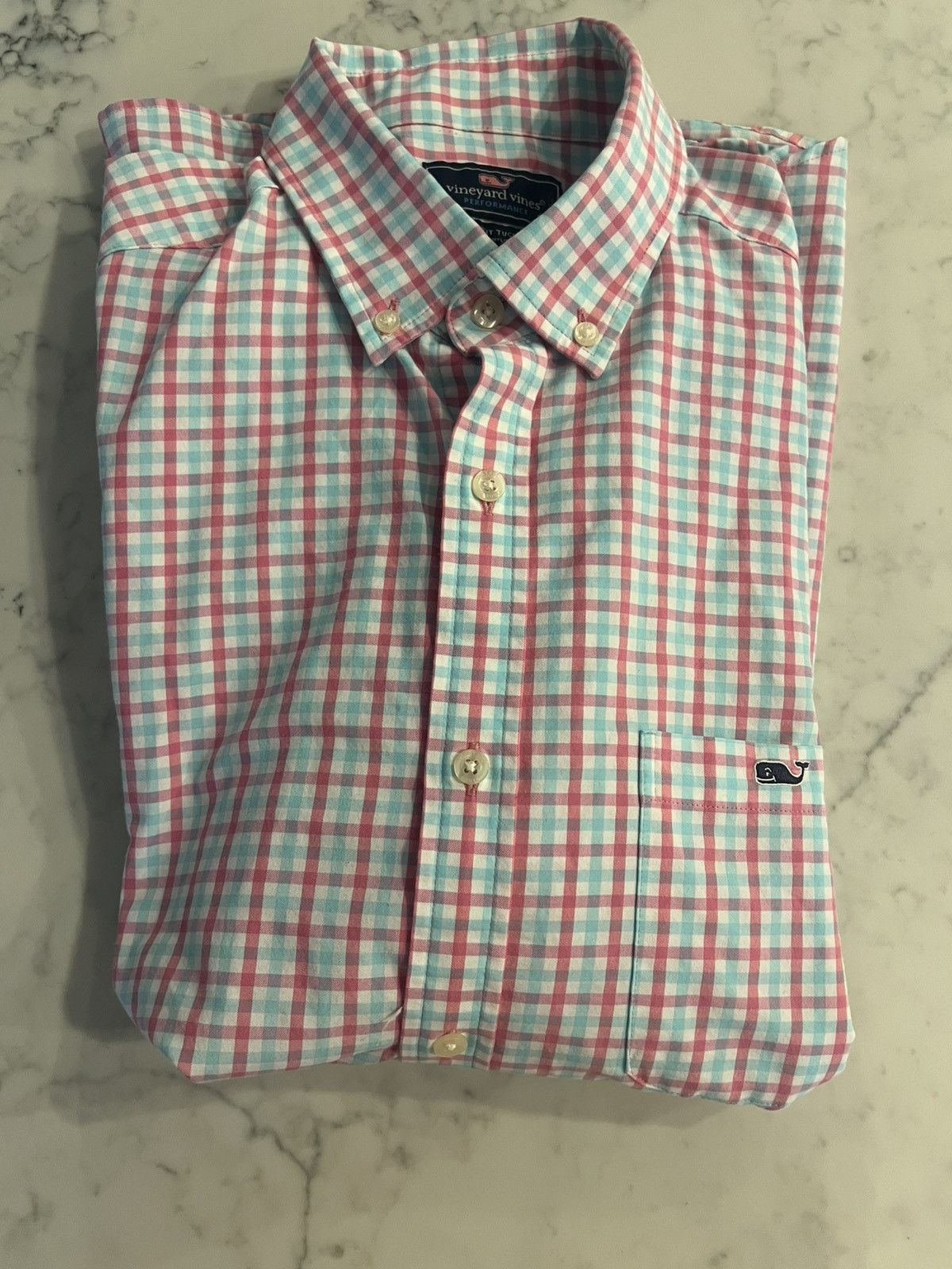 Vineyard Vines Vineyard Vines Performance Classic fit Shirt Medium Size US M / EU 48-50 / 2 - 1 Thumbnail