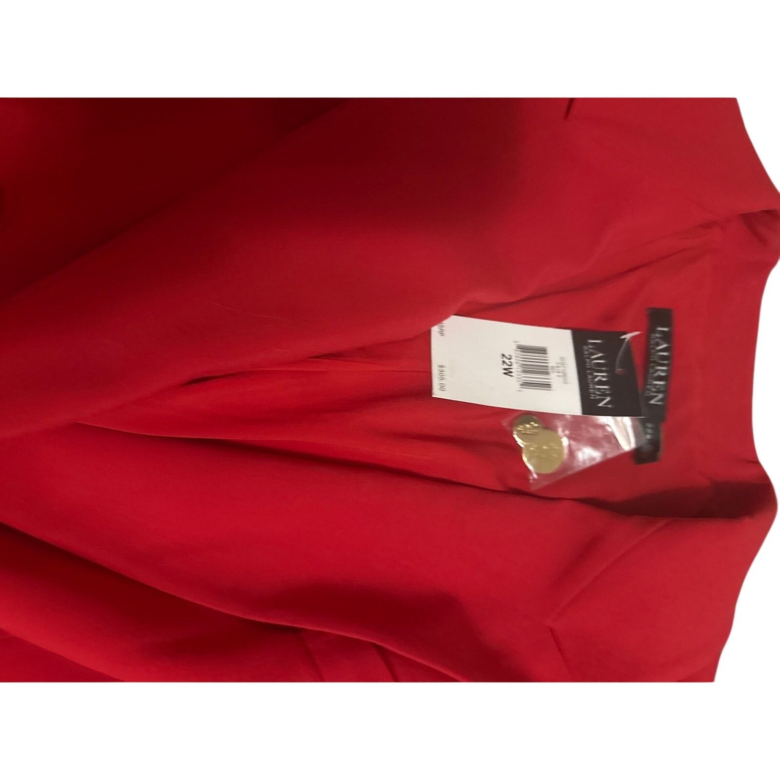 Ralph Lauren Ralph Lauren red blazer and signature gold buttons Size ONE SIZE - 8 Thumbnail