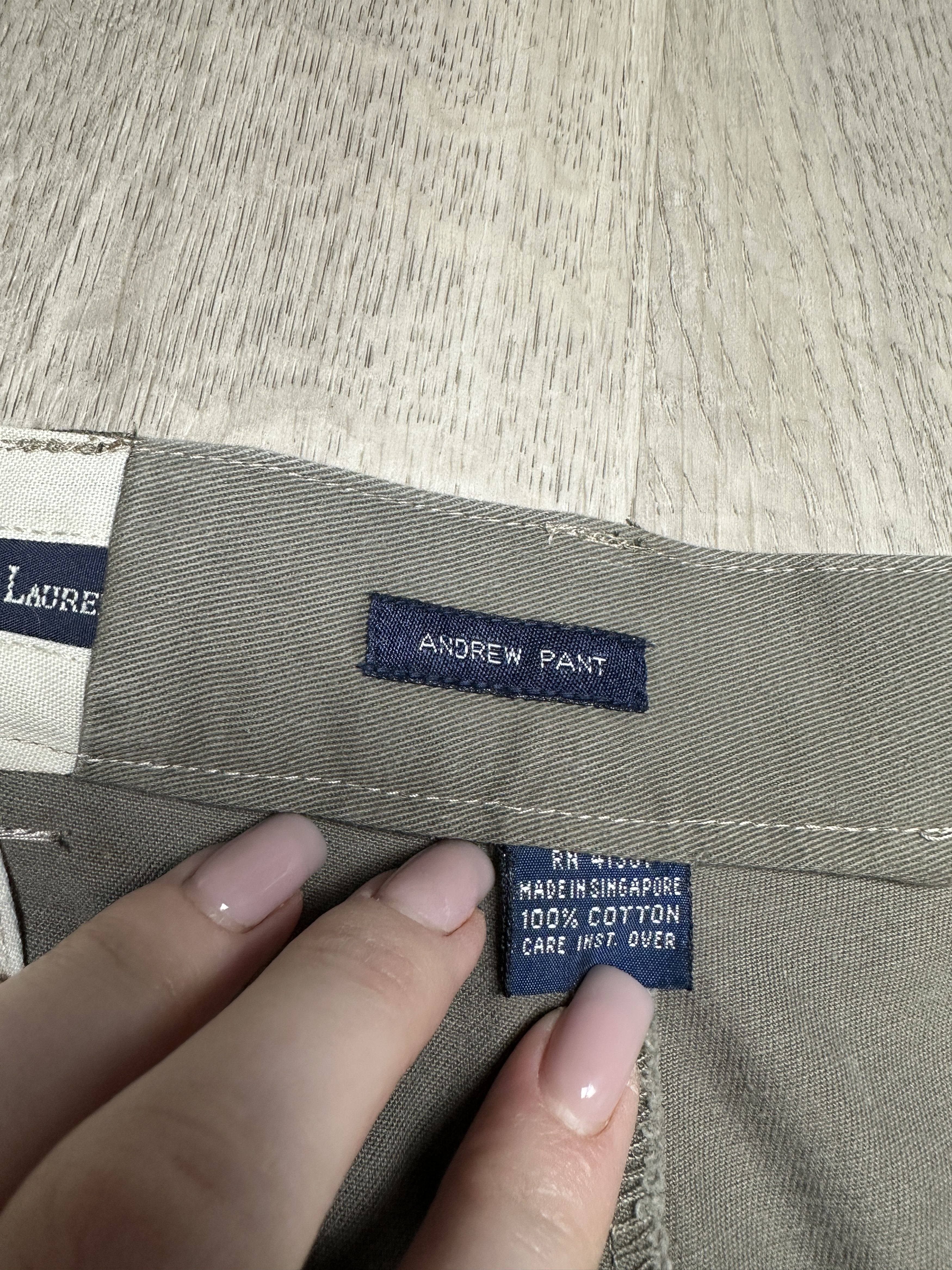 Polo Ralph Lauren Polo Ralph Lauren Andrew Vintage Mens Chino Pants Size US 36 / EU 52 - 5 Thumbnail