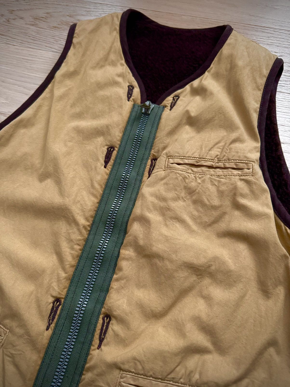 Visvim Visvim Contrary Dept Iris Liner Vest (First Generation) Size US M / EU 48-50 / 2 - 2 Thumbnail