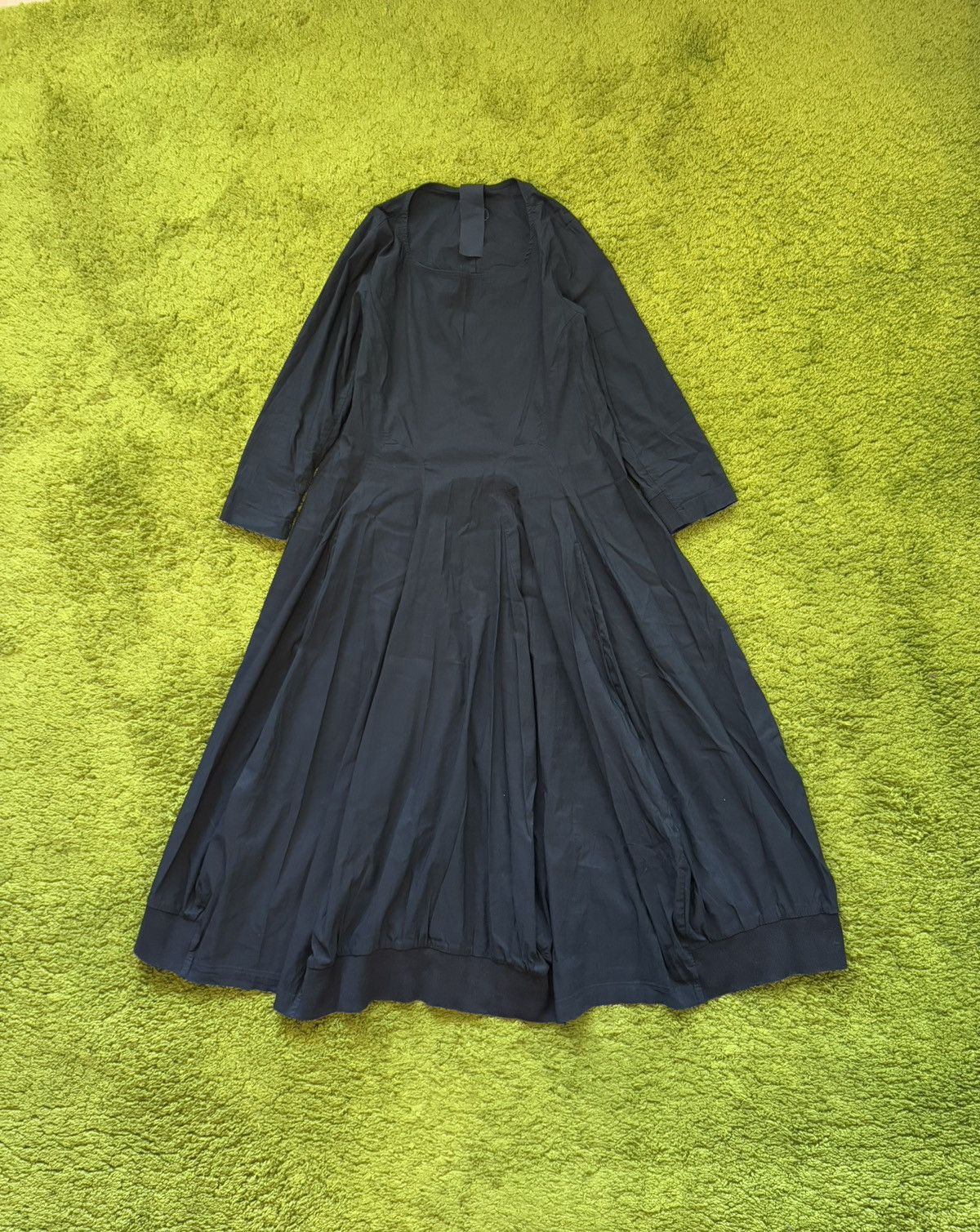 Rundholz Rundholz black line avant garde linen blend maxi dress Size M / US 6-8 / IT 42-44 - 1 Thumbnail